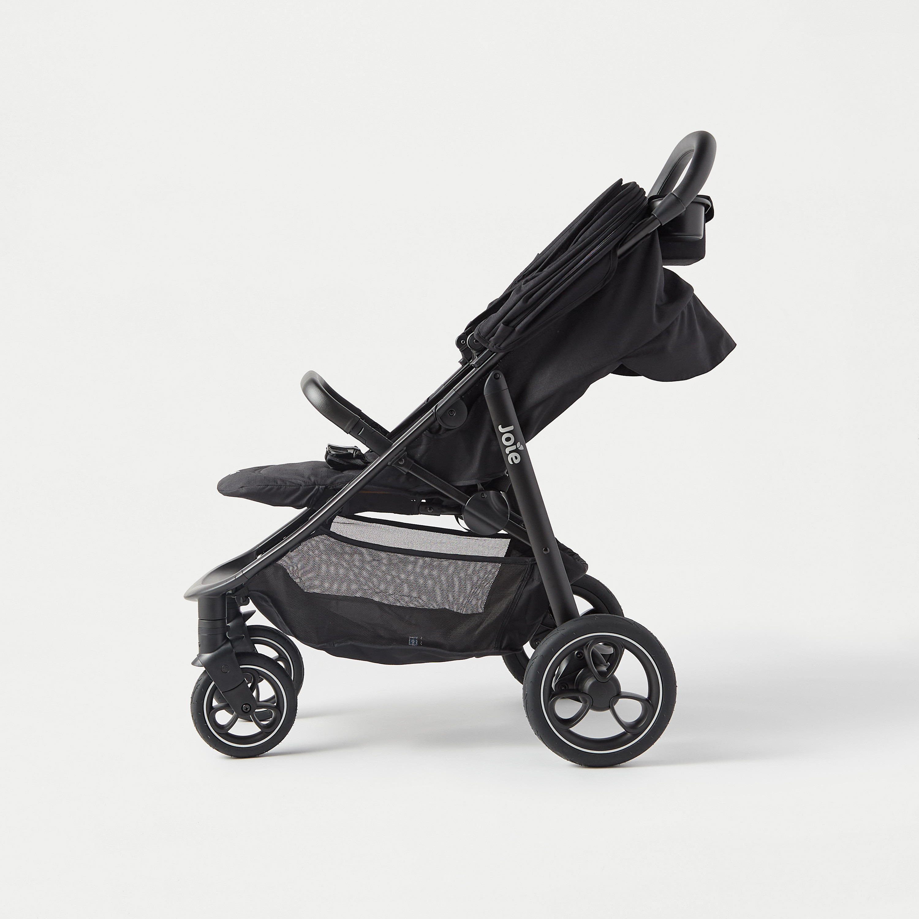Joie Litetrax Pro Pushchair with Recliner Car Seat - Pebble-baby-gear-strollersandprams-strollers-image-7