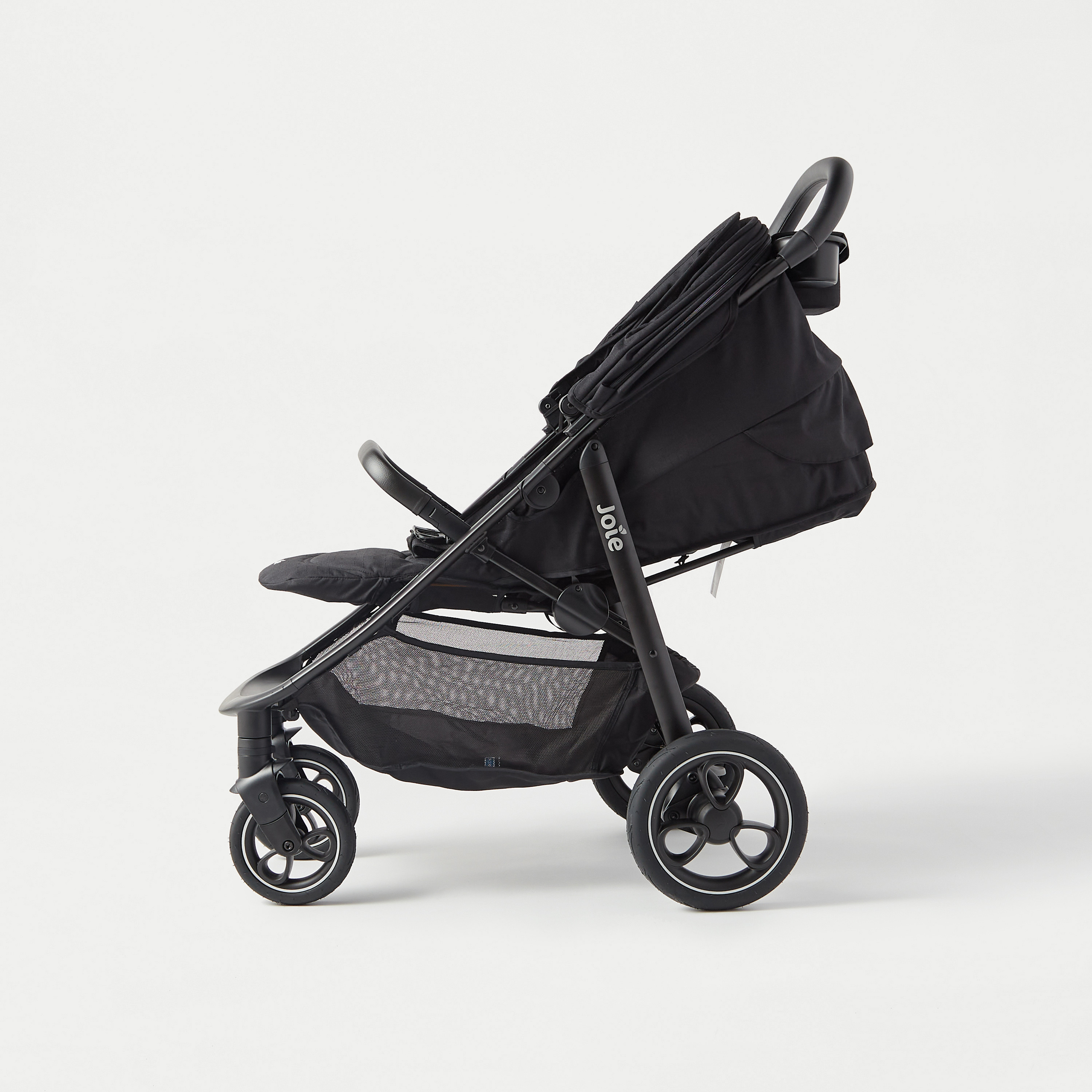 Joie Litetrax Pro Pushchair with Recliner Car Seat - Pebble-baby-gear-strollersandprams-strollers-image-8