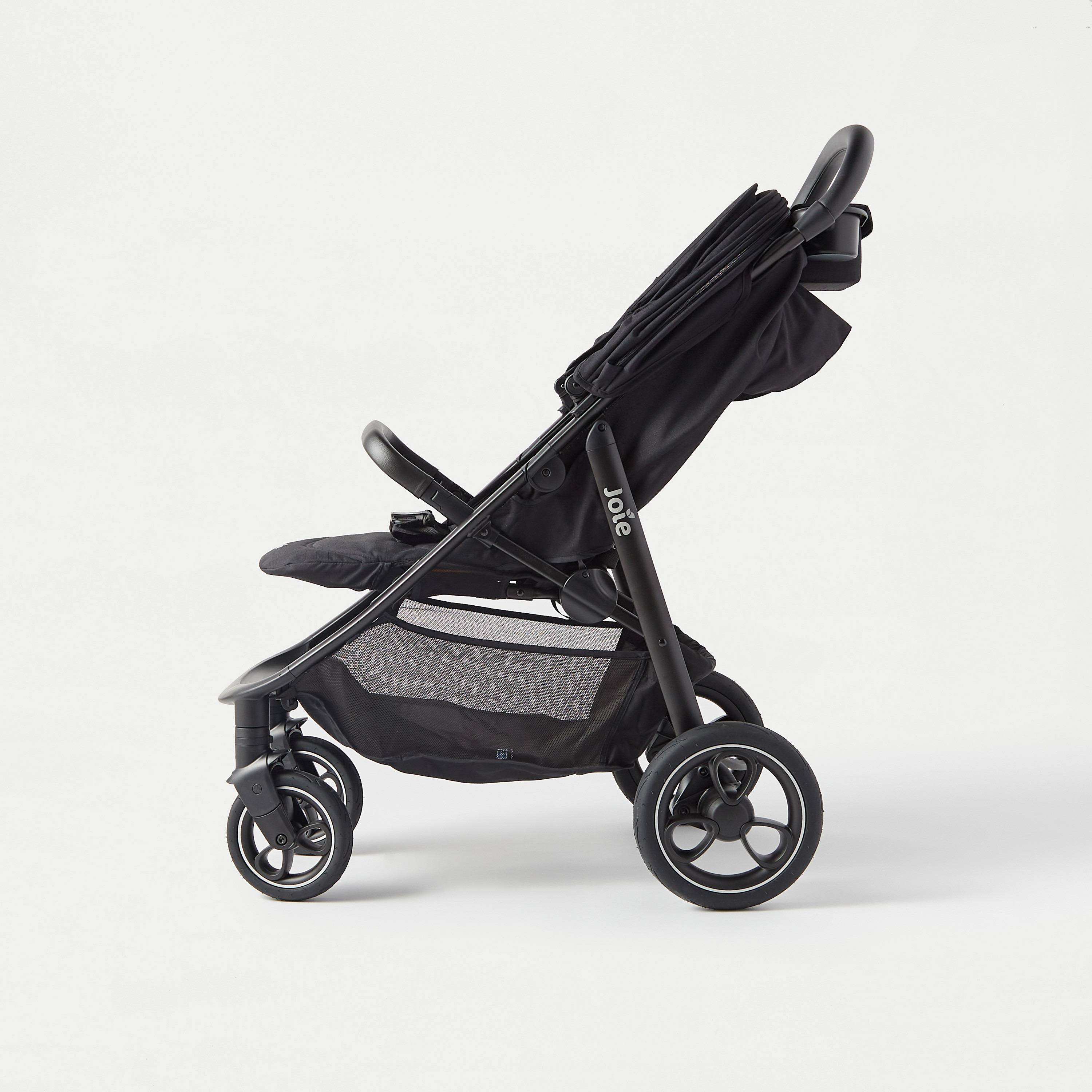 Joie Litetrax Pro Pushchair with Recliner Car Seat - Pebble-baby-gear-strollersandprams-strollers-image-9