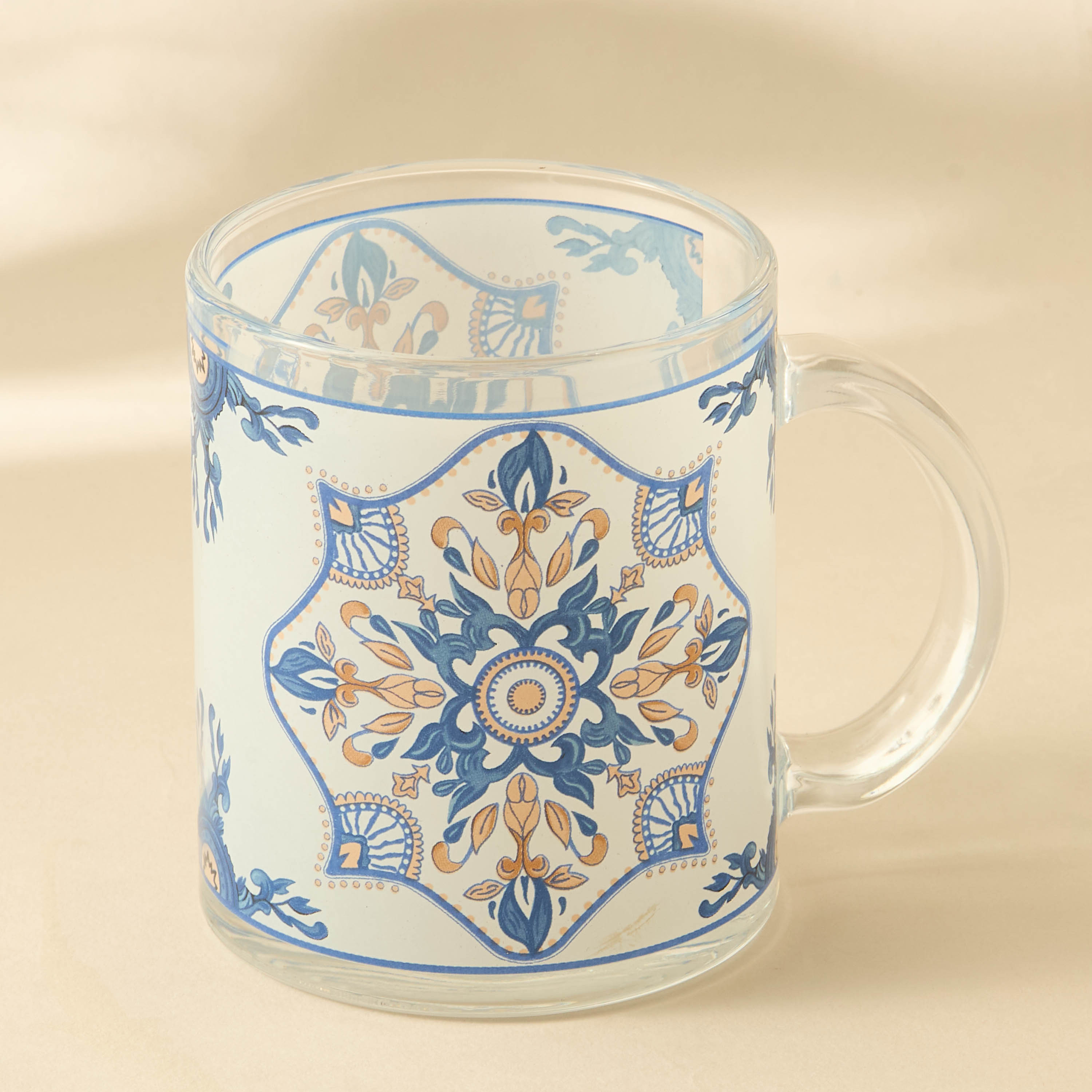 Dania Printed Glass Mug-household-dining-teaandcoffee-mugsandcups-image-2