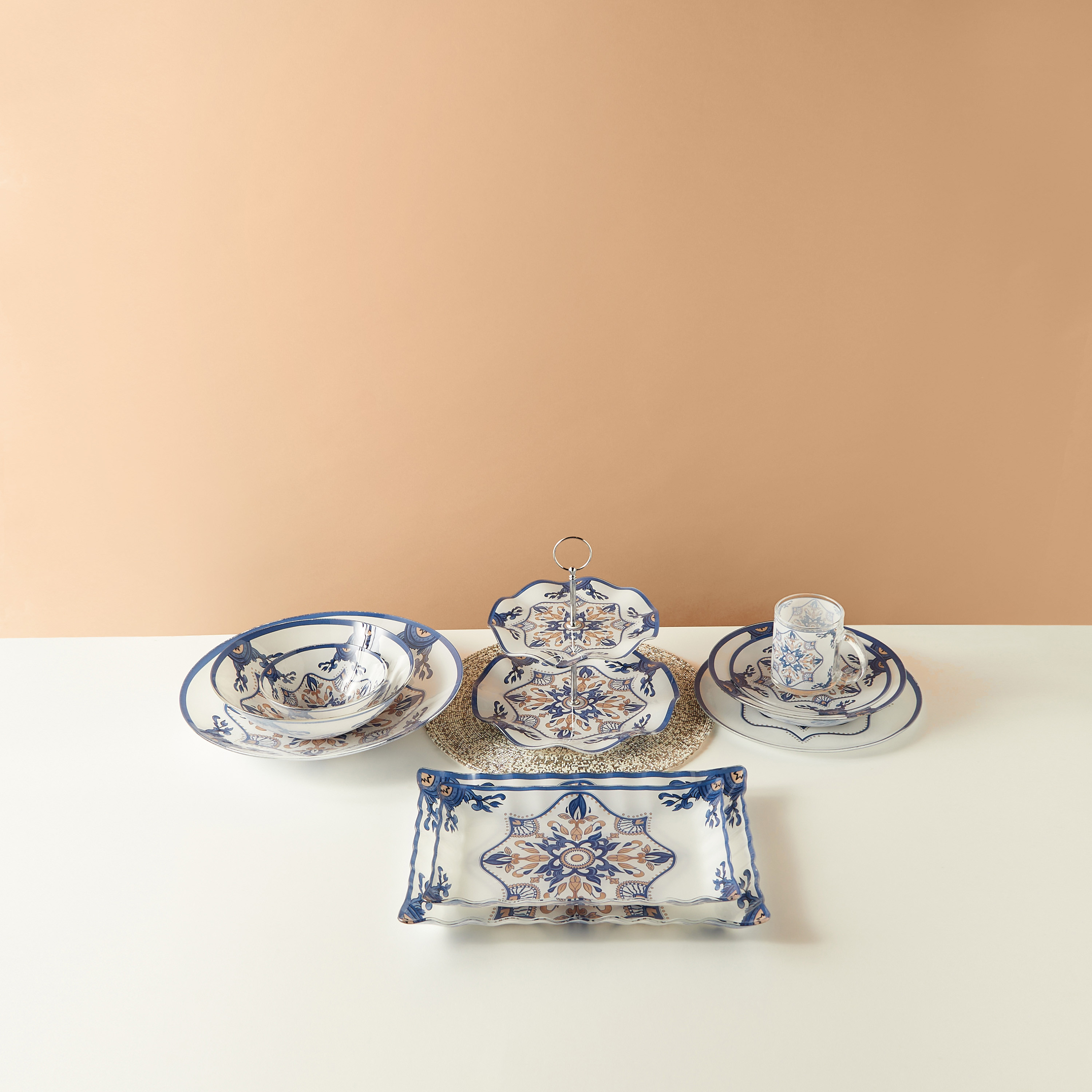 Dania Serving Bowl - 24 cm-household-dining-dinnerware-bowls-image-2