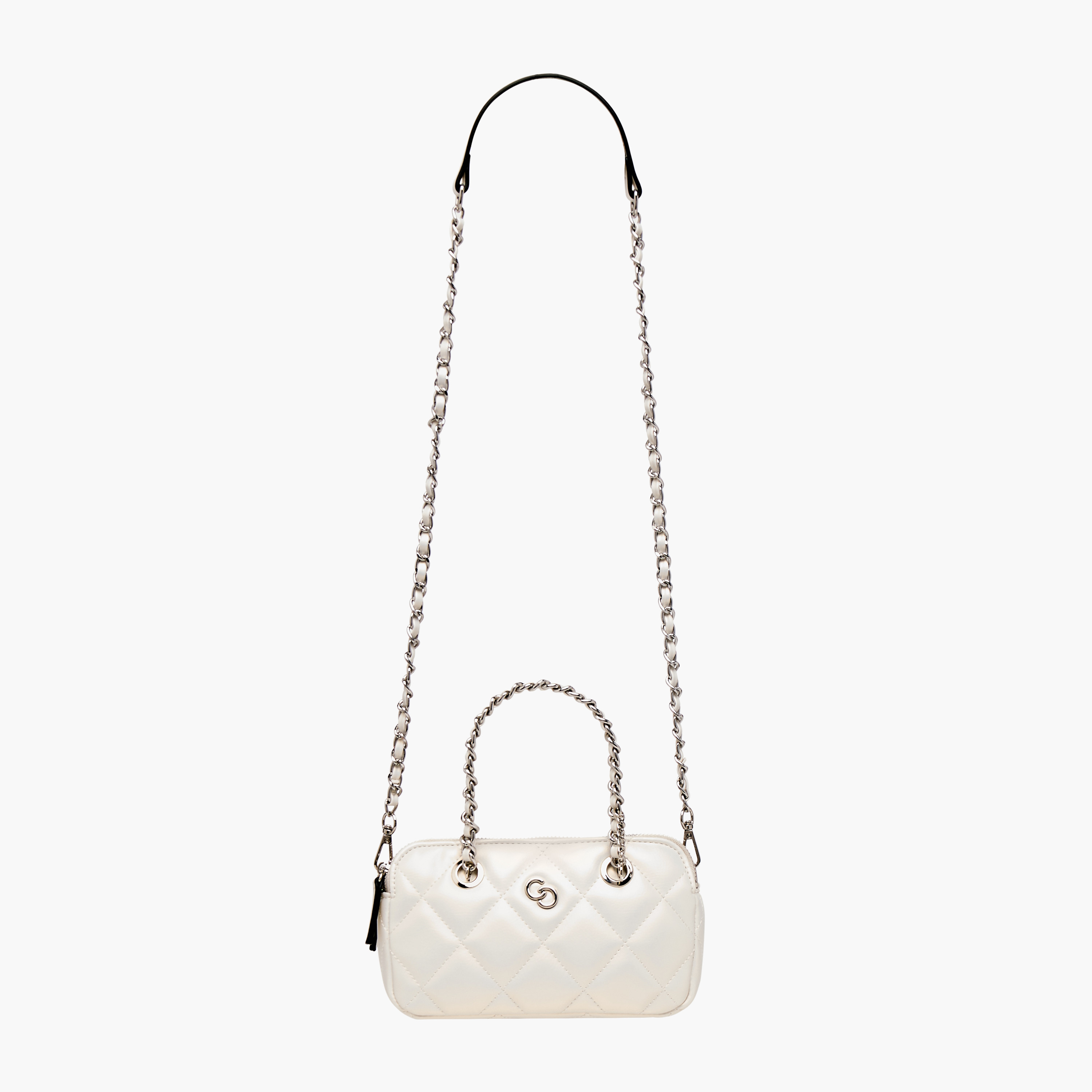 Celeste Quilted Crossbody Bag with Detachable Strap and Zip Closure-women-bagsandwallets-handbags-image-2