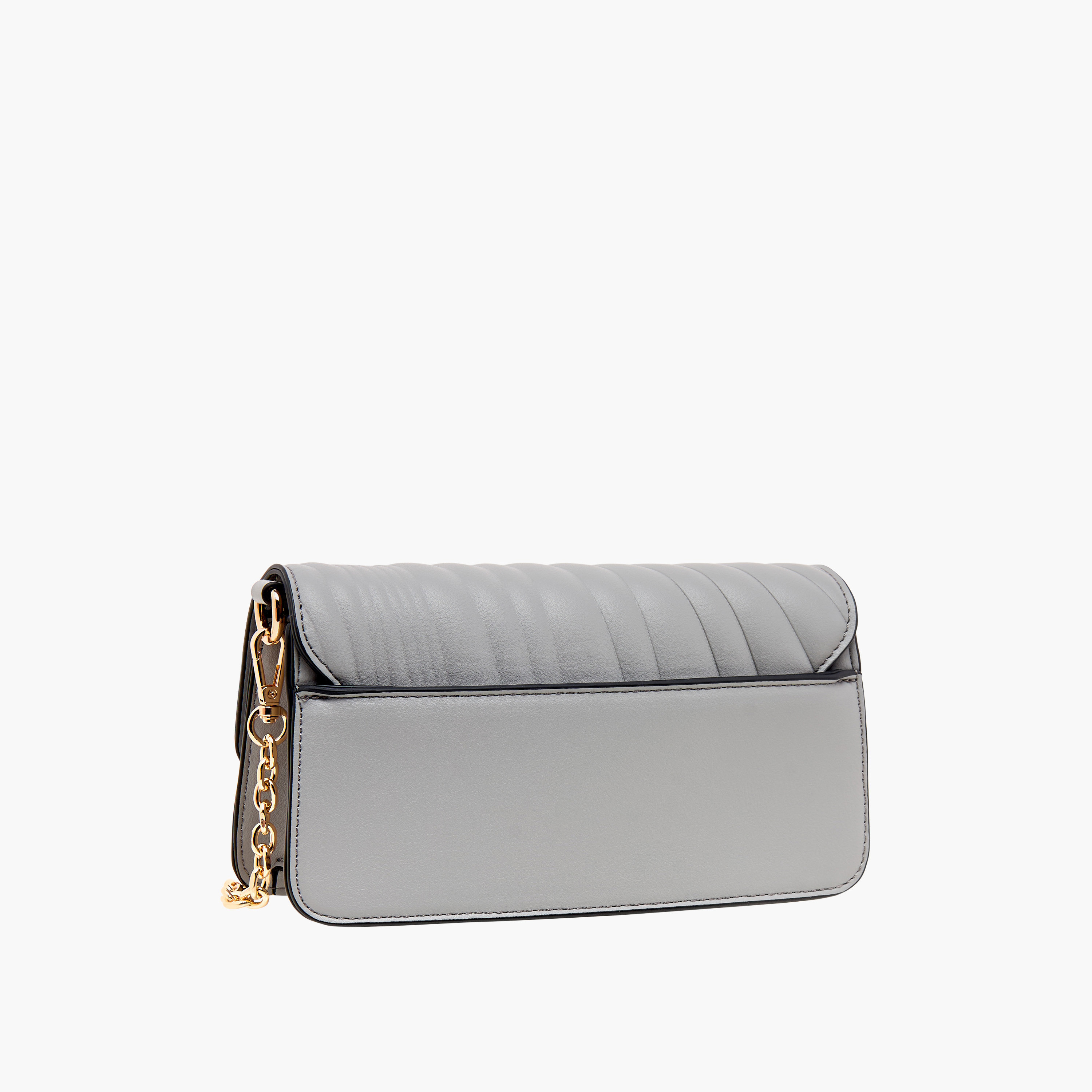 شنطة كروس بودي مبطنة بحزام قابل للفصل وقفل إغلاق تويست من سيليست-women-bagsandwallets-handbags-image-9