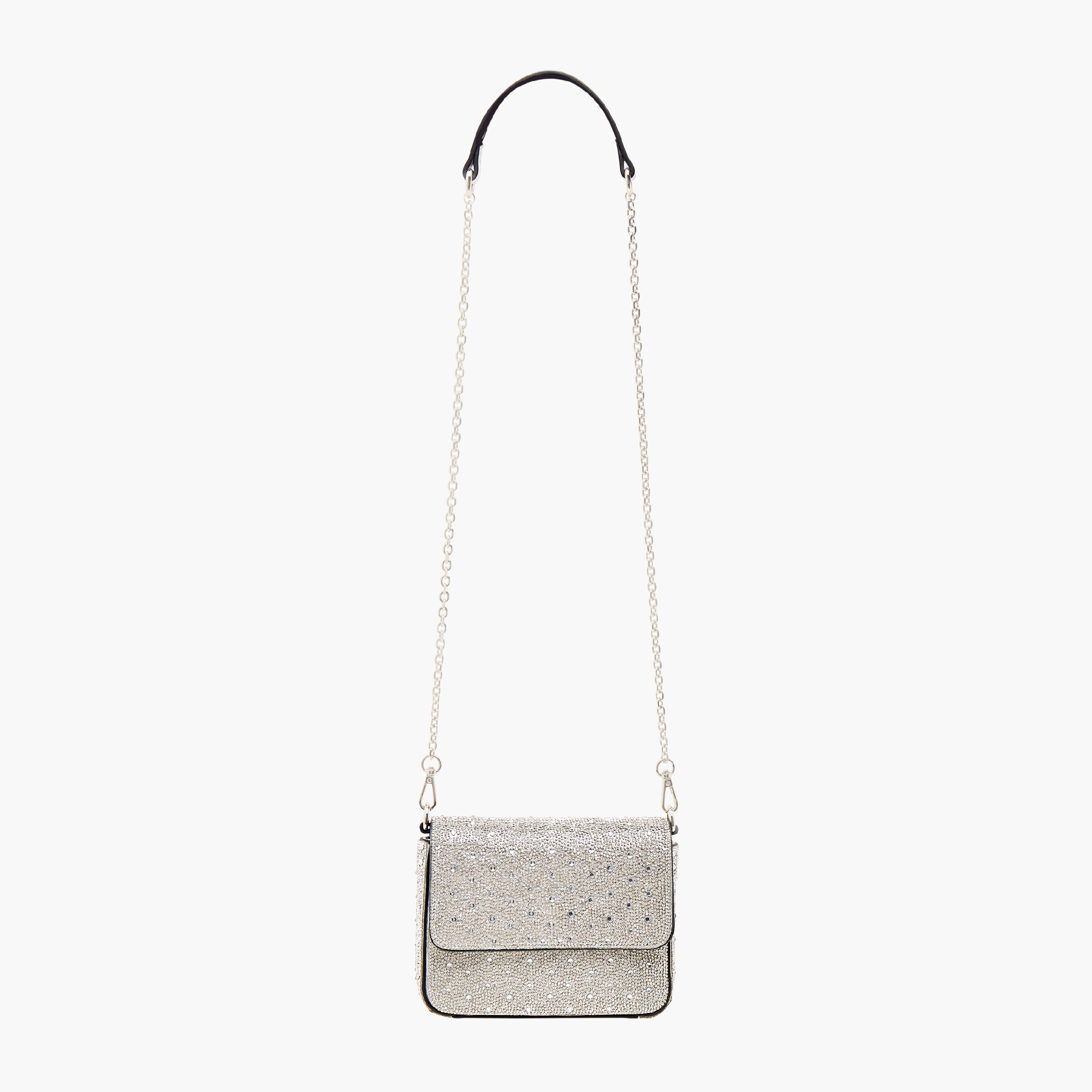 شنطة كروس بودي مزينة بحزام قابل للتعديل وطية إغلاق من سيليست-women-bagsandwallets-handbags-image-2