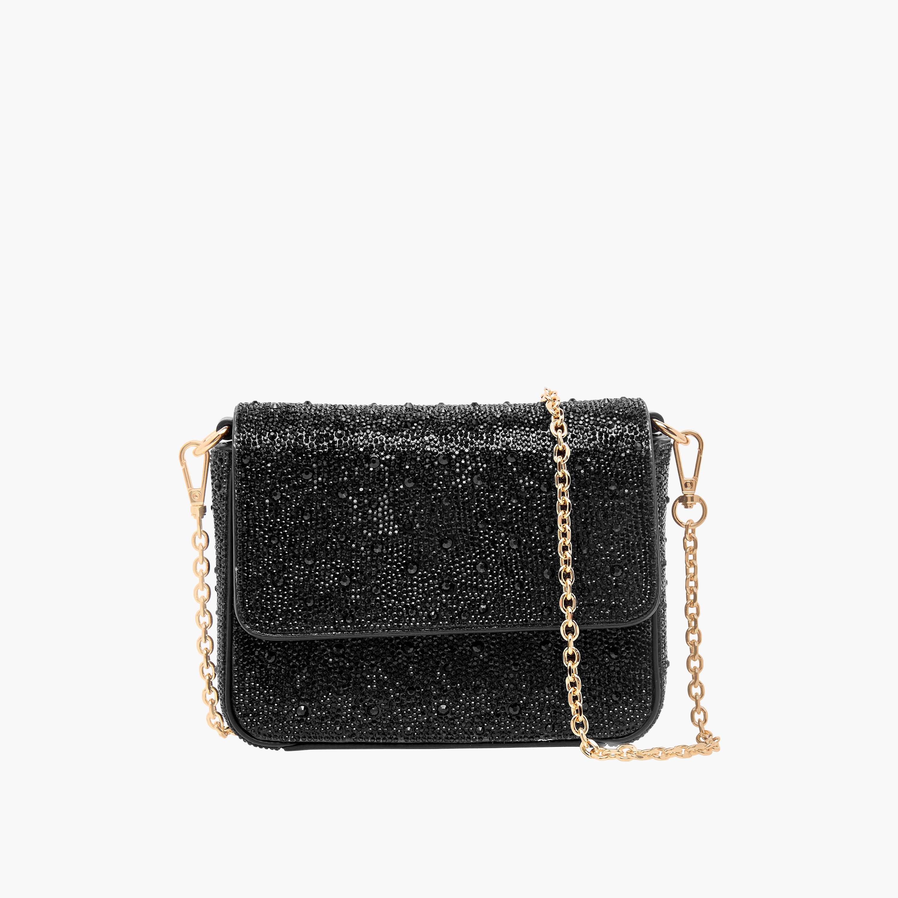 شنطة كروس بودي مزينة بحزام قابل للتعديل وطية إغلاق من سيليست-women-bagsandwallets-handbags-image-9