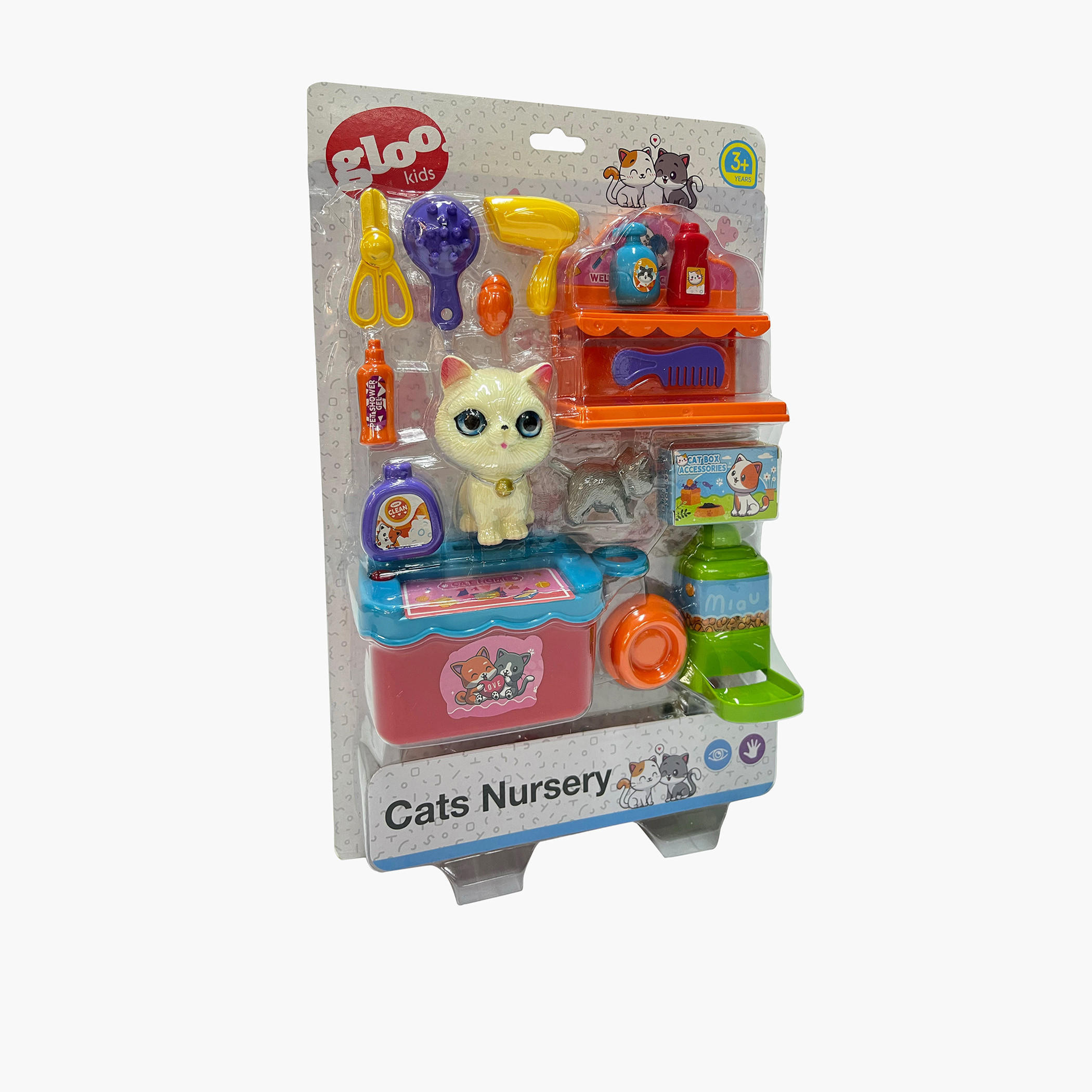 Gloo Cats Nursery Playset-toys-roleplay-petcareplaysets-image-2