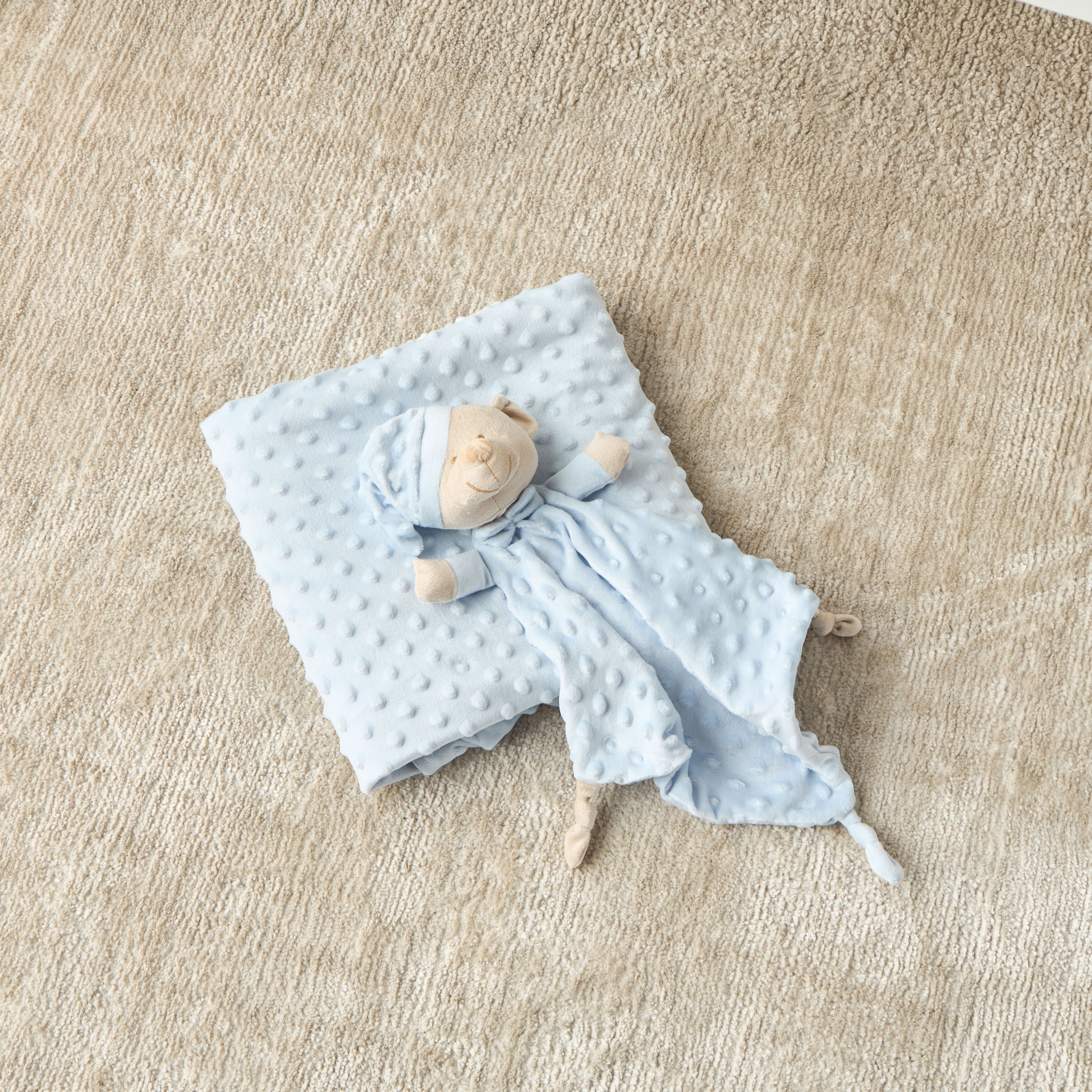 Juniors Bear Shaped Plush Toy and Blanket Gift Set-baby-nursery-blanketsandswaddles-blanketsandquilts-image-6