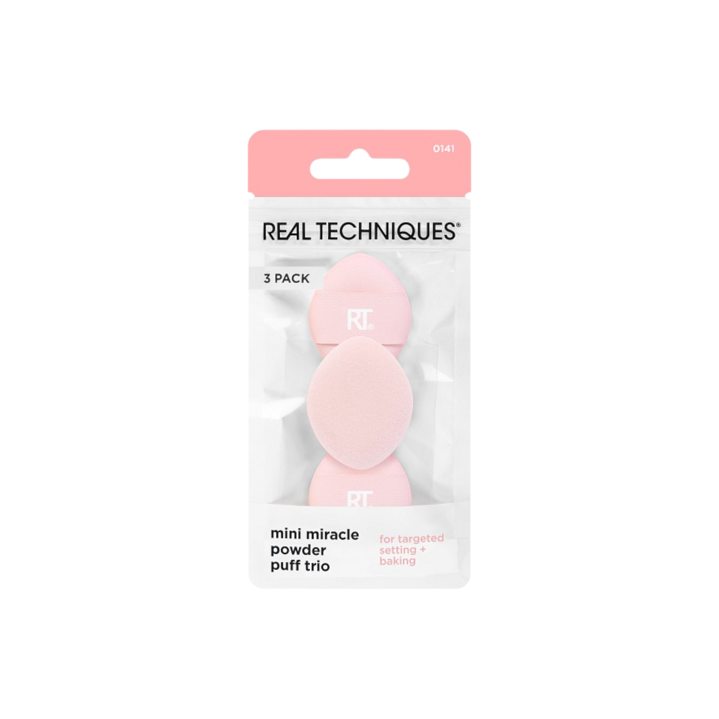 Real Techniques 3-Piece Mini Miracle Powder Puff Set-beautyandpersonalcare-makeup-brushesandaccessories-sponges-image-1