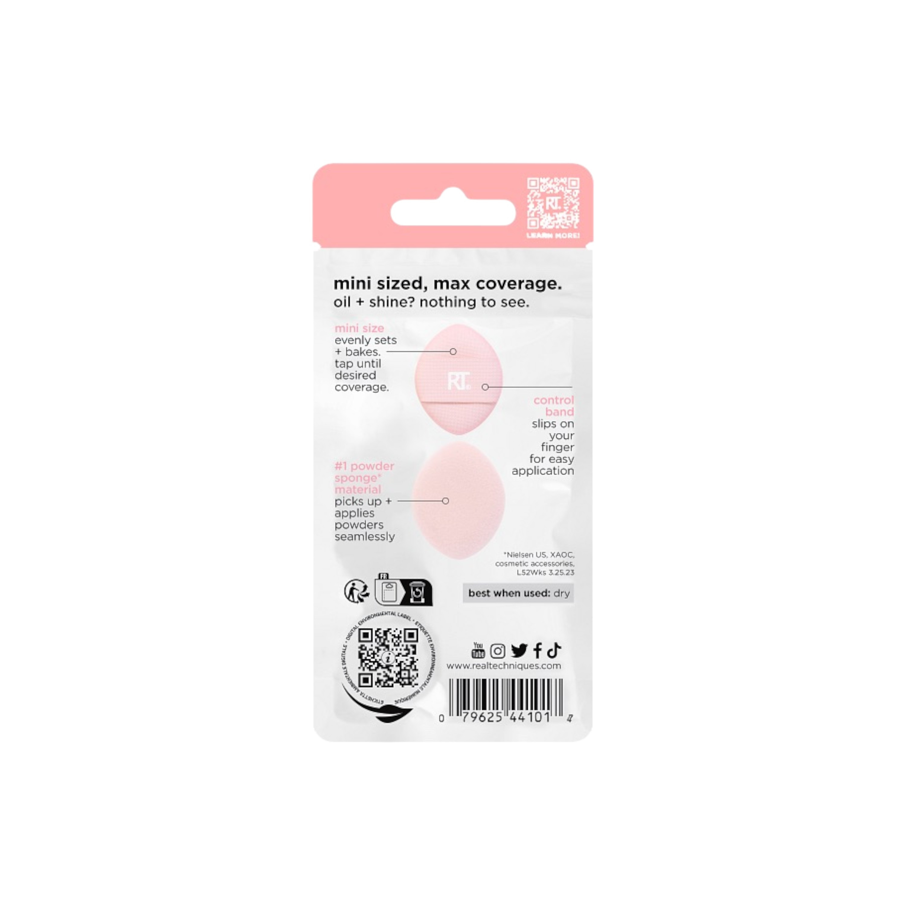 Real Techniques 3-Piece Mini Miracle Powder Puff Set-beautyandpersonalcare-makeup-brushesandaccessories-sponges-image-2