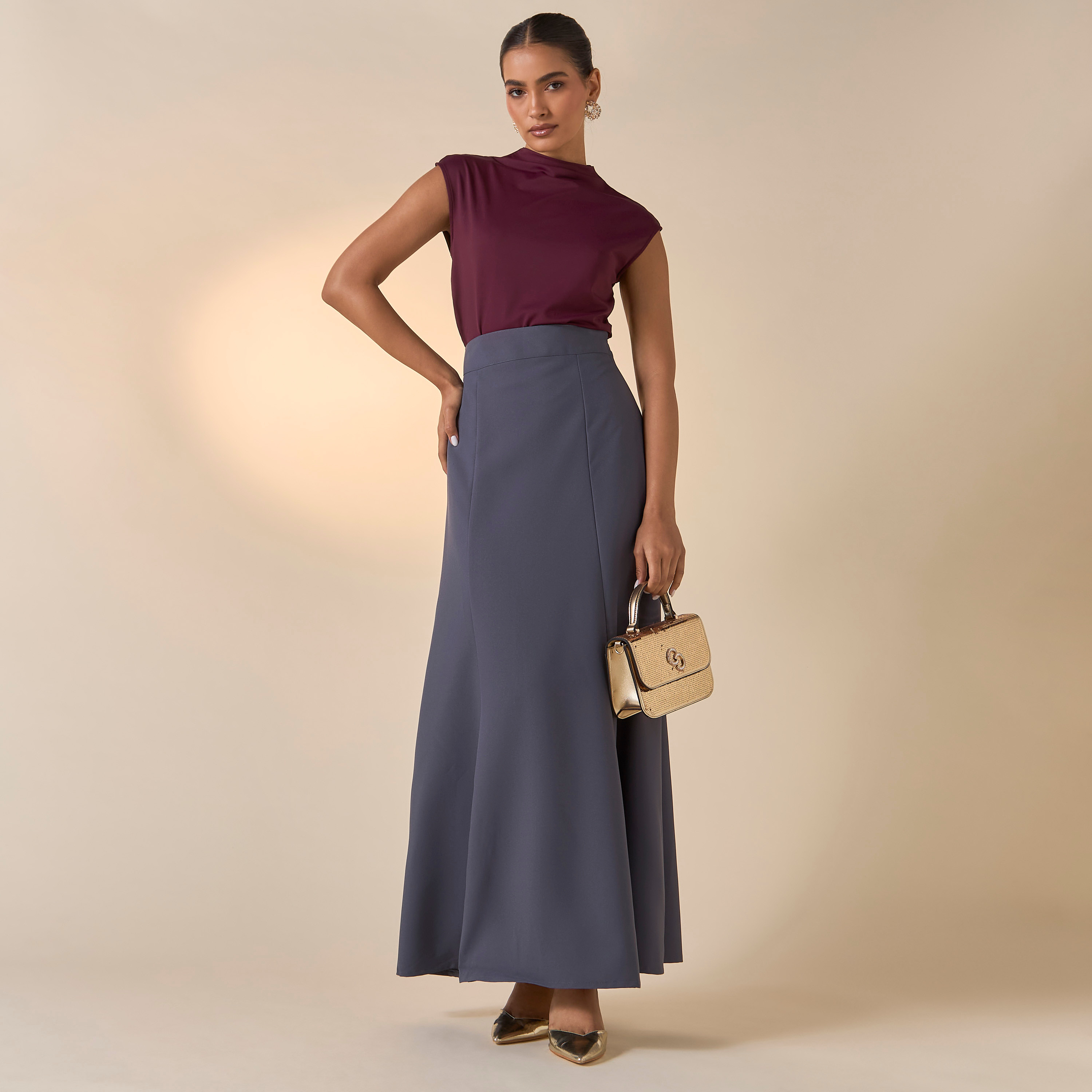 Golden Apple Solid Skirt with Zip Closure-women-clothing-bottoms-skirts-image-14