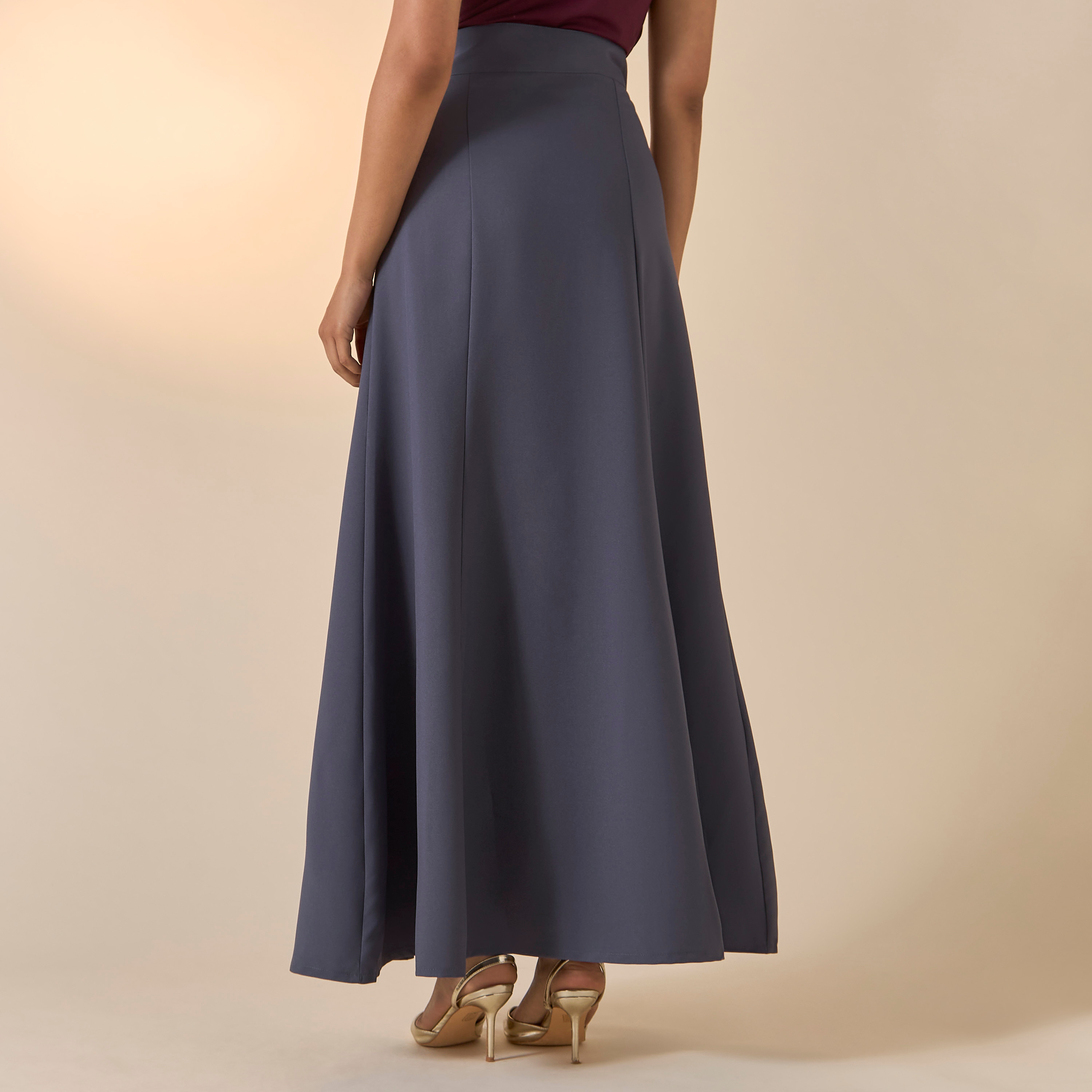 Golden Apple Solid Skirt with Zip Closure-women-clothing-bottoms-skirts-image-15