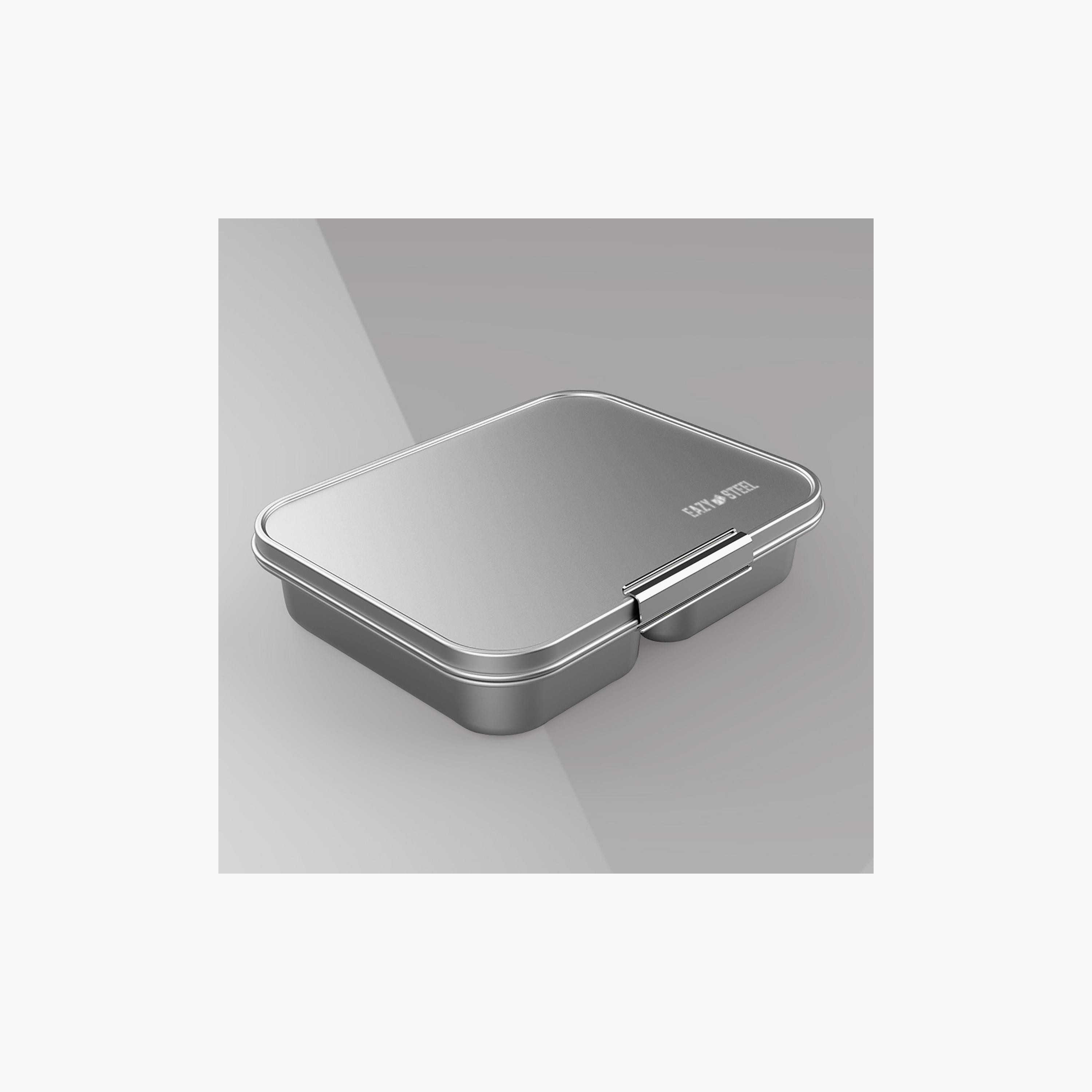 Eazy Kids 3 Compartment Bento Stainless Steel Lunch Box, 1750-school-lunchessentials-lunchboxes-image-3