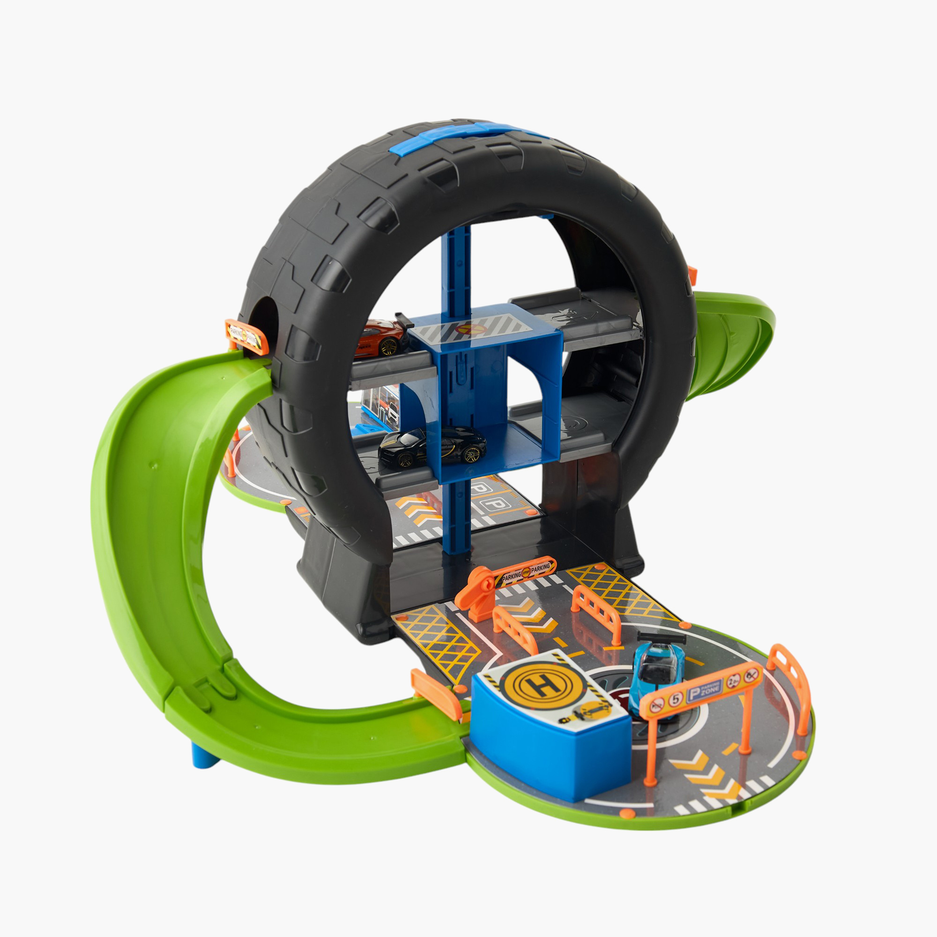 Pack Away Garage Playset-toys-playvehicles-vehicleplaysets-image-2