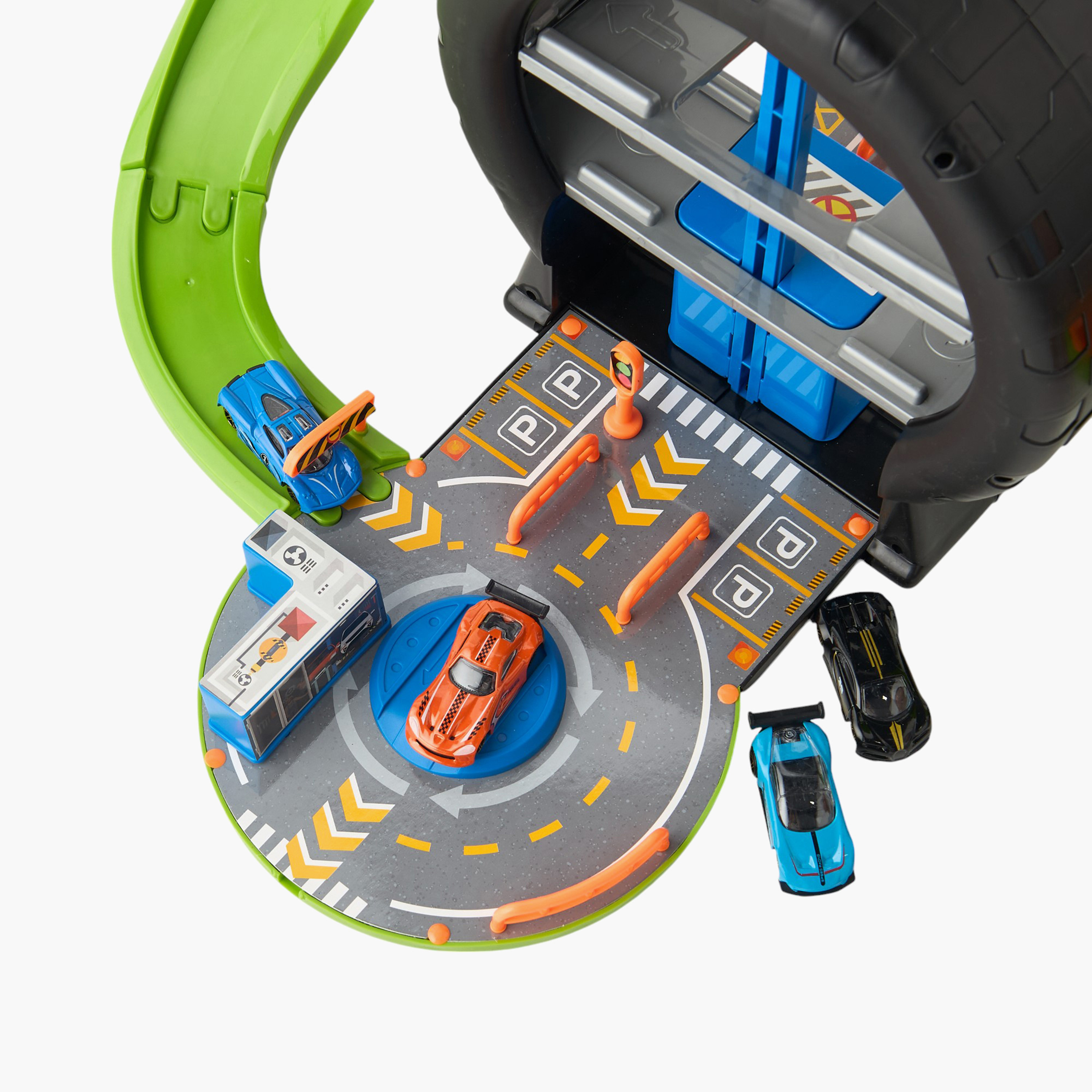 Pack Away Garage Playset-toys-playvehicles-vehicleplaysets-image-3