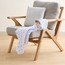 بطانية حديثي ولادة بطبعات أرنب من جونيورز - 70x70 سم-baby-nursery-blanketsandswaddles-receivingblankets-image-4