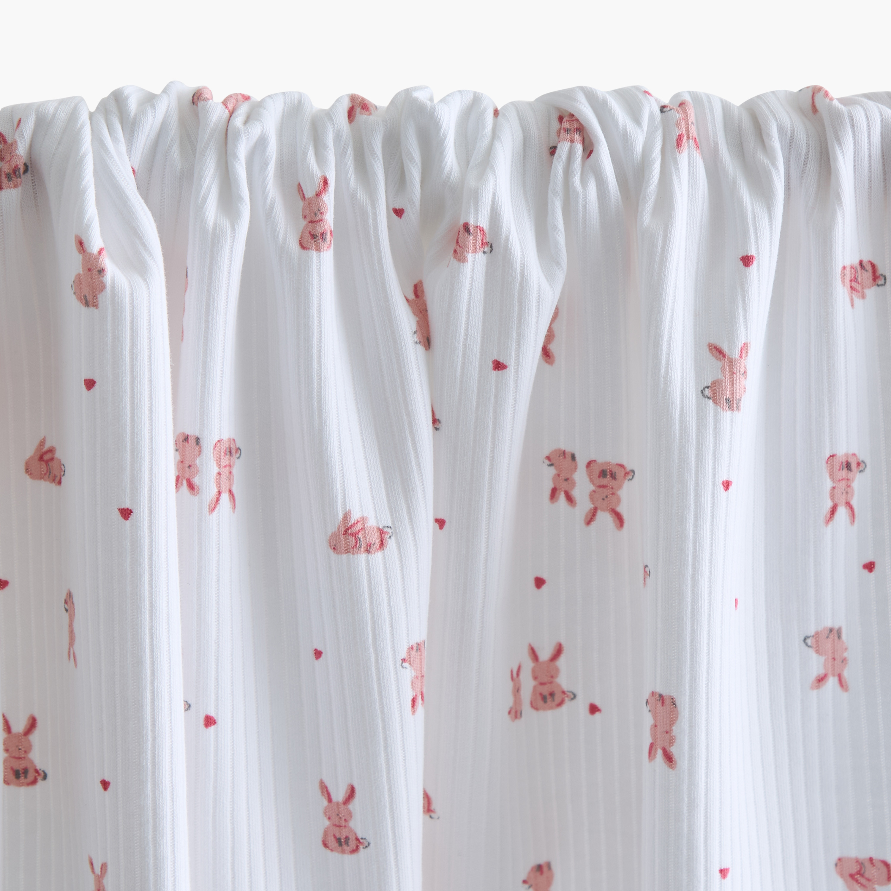 Juniors All-Over Bunny Print Receiving Blanket - 70x70 cm-baby-nursery-blanketsandswaddles-receivingblankets-image-5