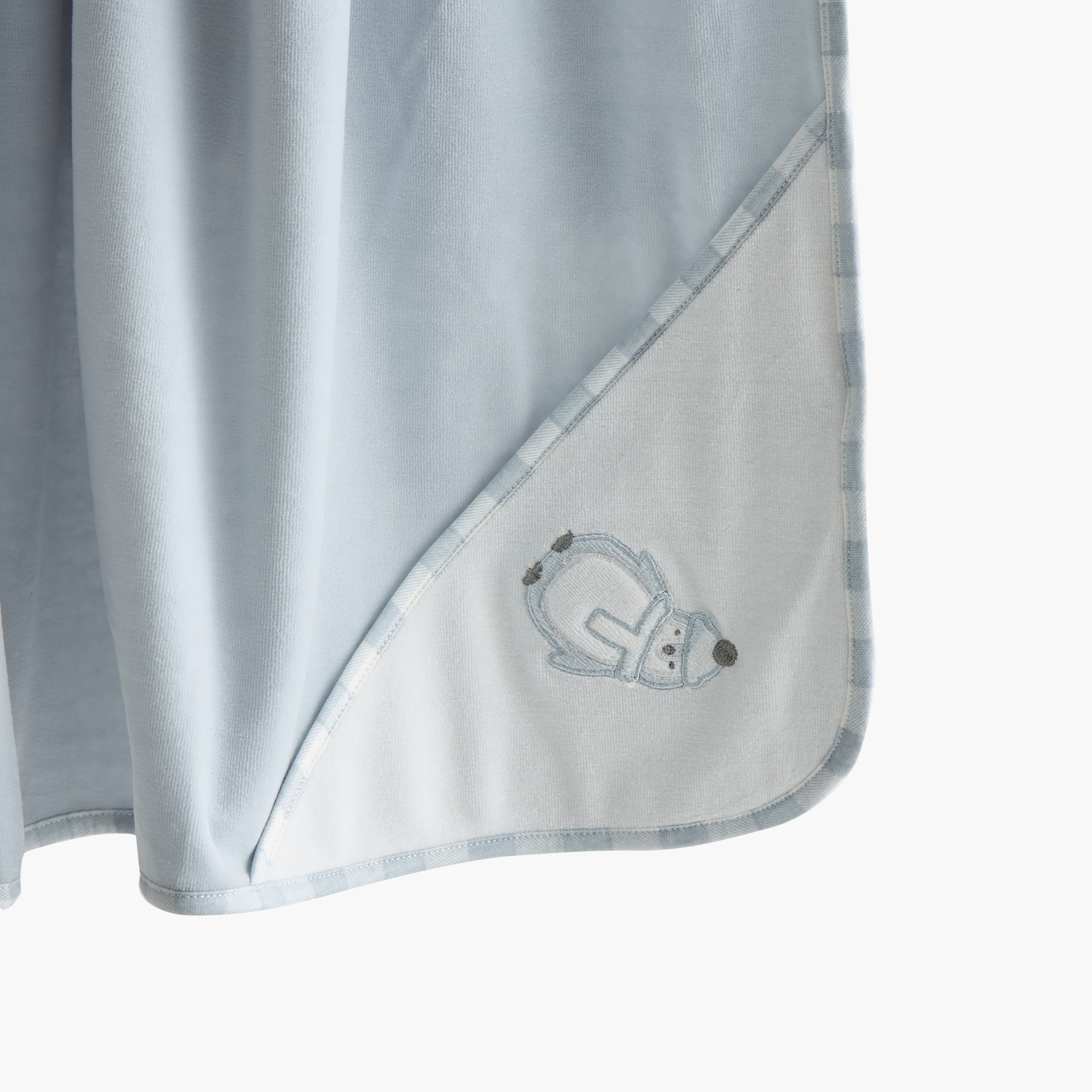 Giggles Penguin Embroidered Receiving Blanket - 70x70 cms-baby-nursery-blanketsandswaddles-receivingblankets-image-4