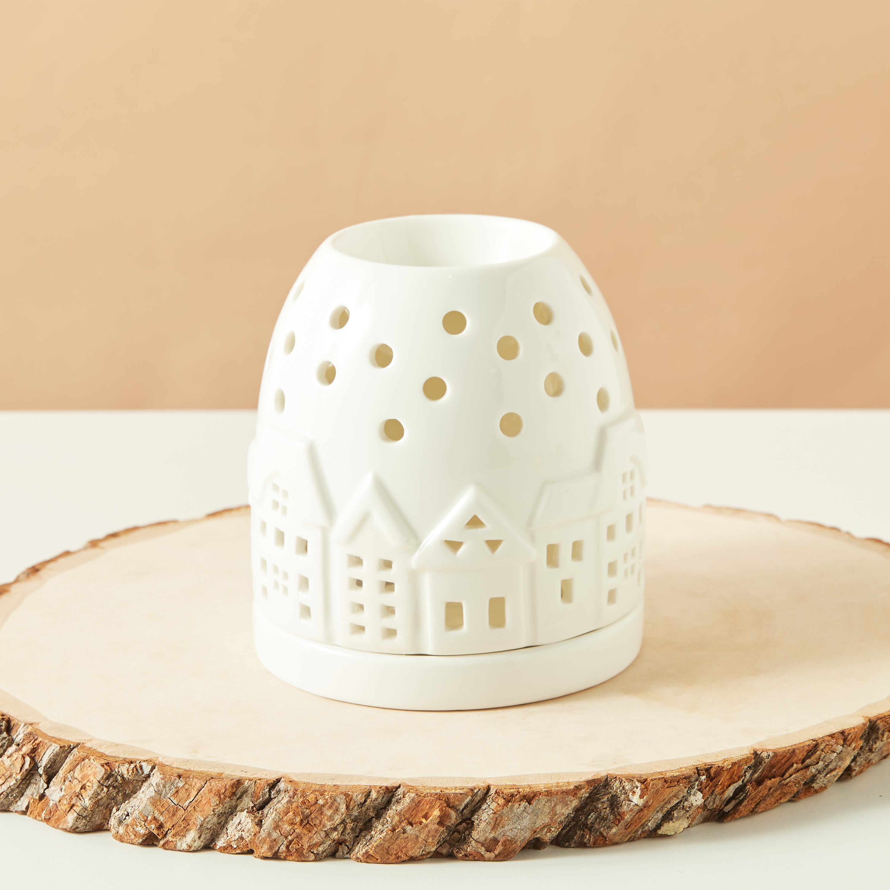 مبخرة زيت سيراميك من هاوس - 10x10x11-household-homefragrance-burners-image-3