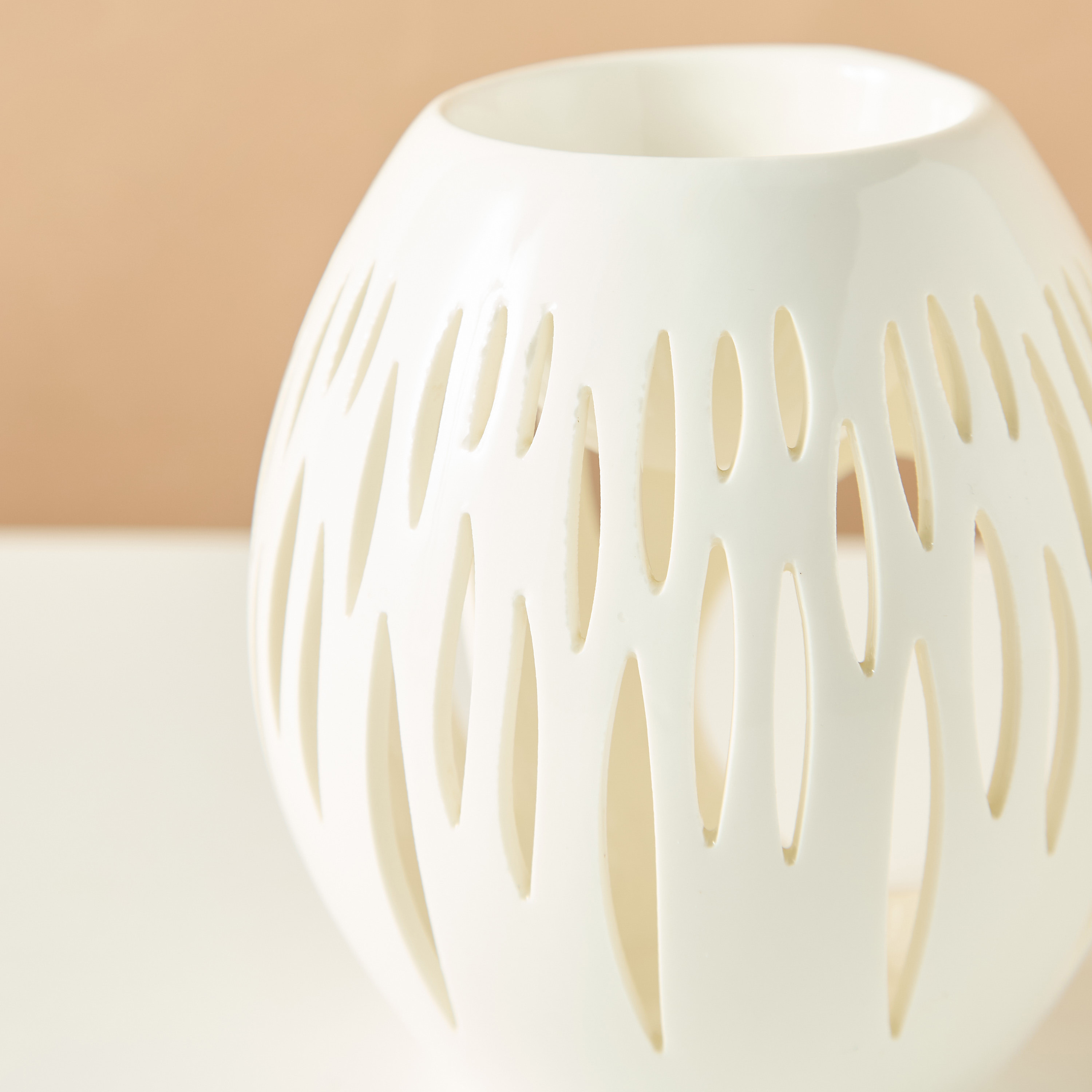 Ceramic Oil Burner - 12x12x13 cm-household-homefragrance-burners-image-4