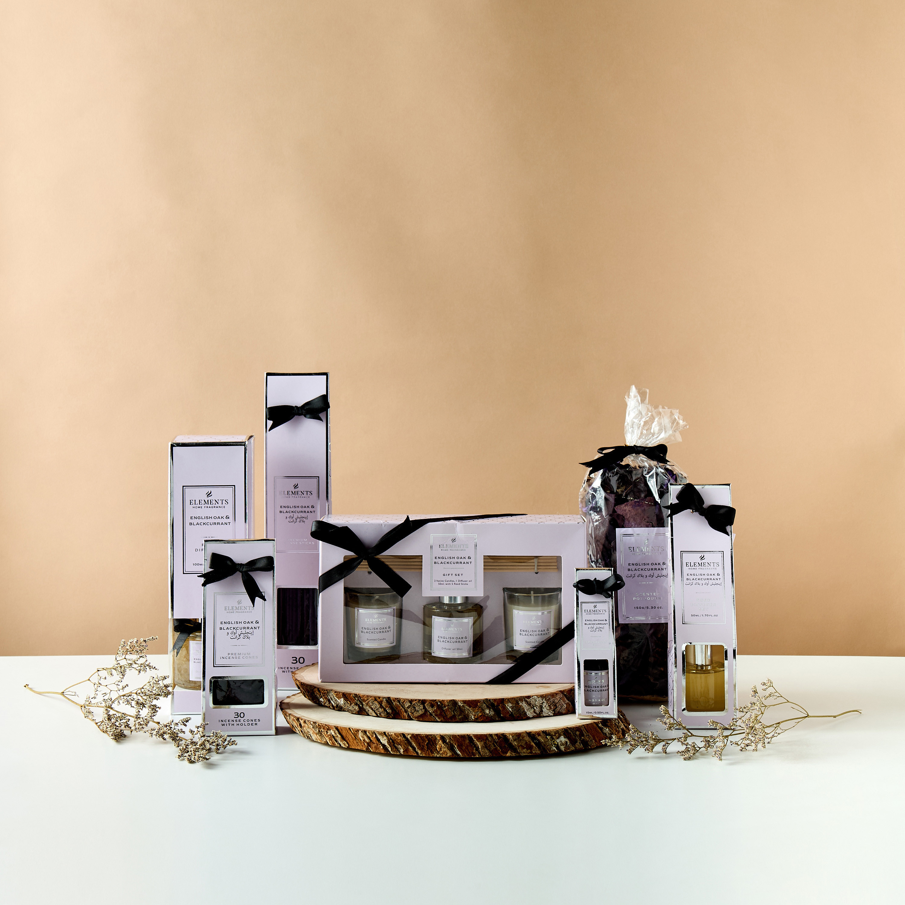 Elements English Oak and Blackcurrant Reed Diffuser - 50 ml-household-homefragrance-reeddiffusers-image-5