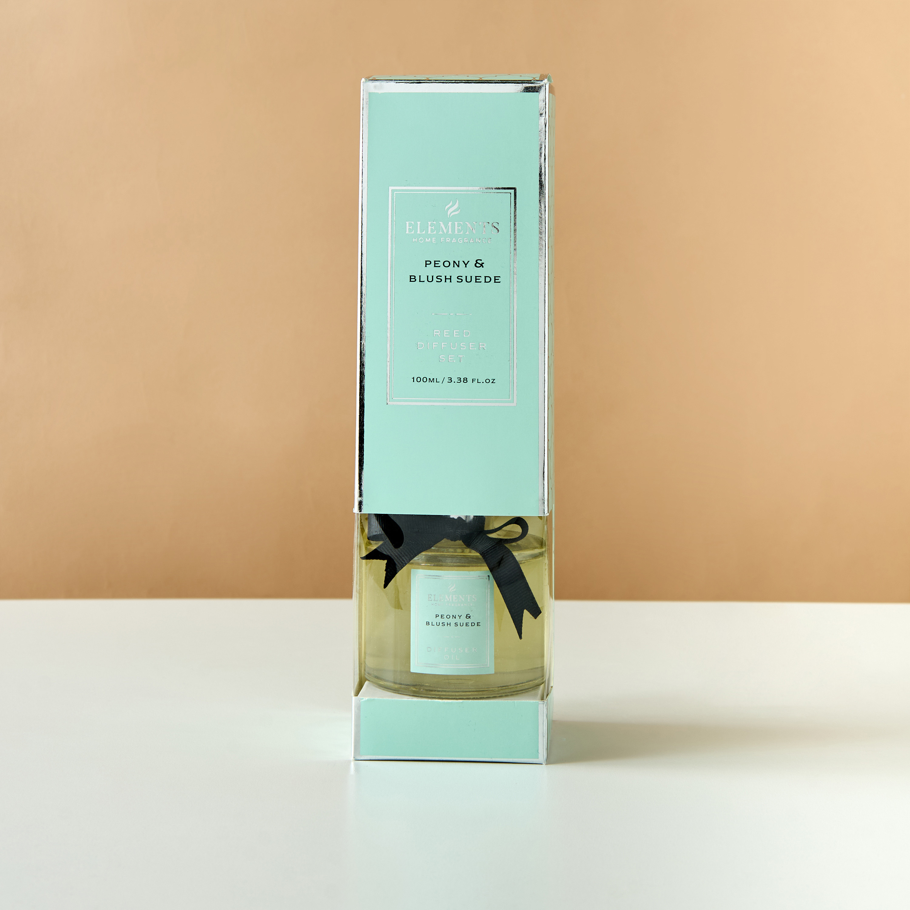Elements Peony and Blush Suede Reed Diffuser - 100 ml-household-homefragrance-reeddiffusers-image-5