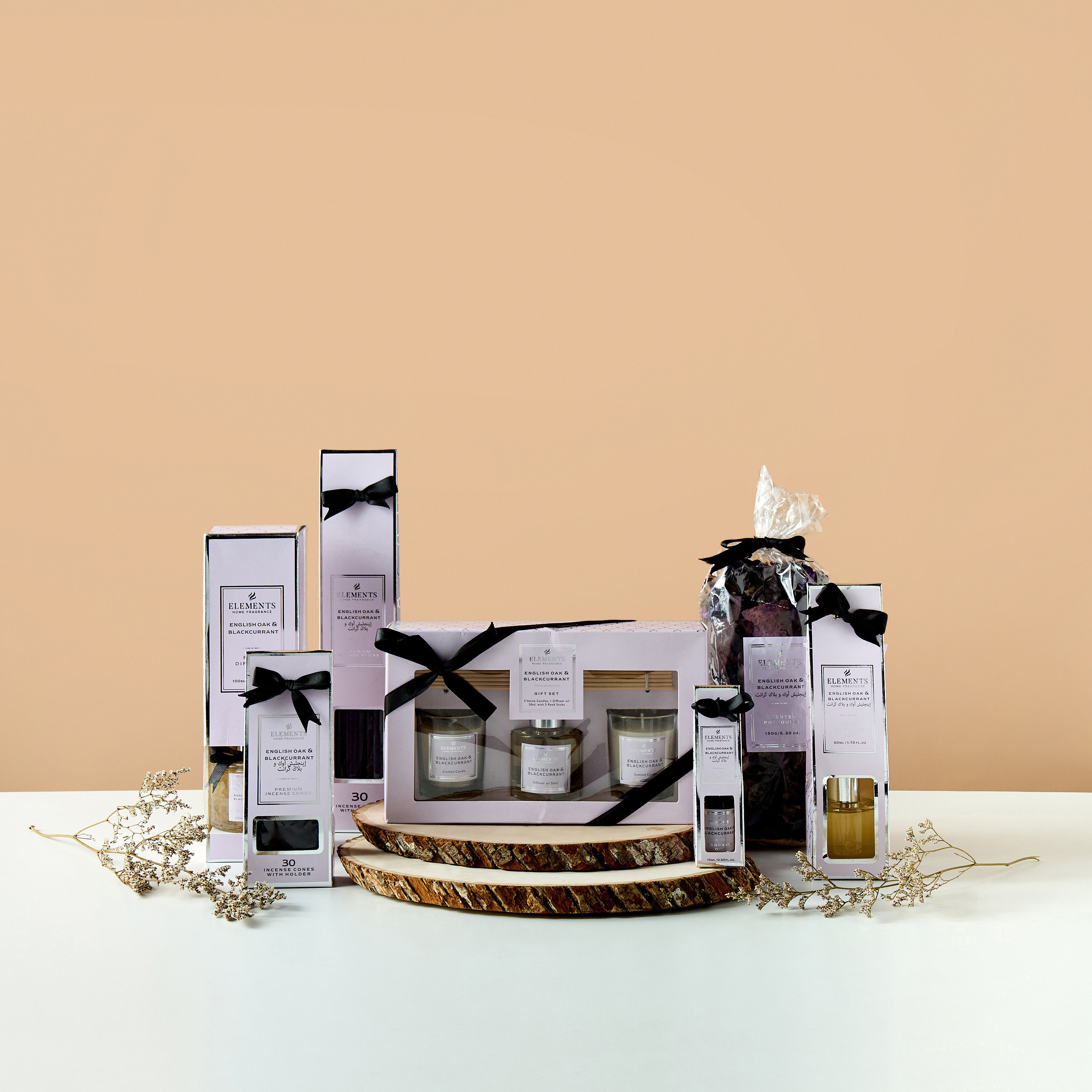 Elements Rose and Black Oud Reed Diffuser and Jar Candle Gift Set-household-homefragrance-fragrancegiftset-image-9