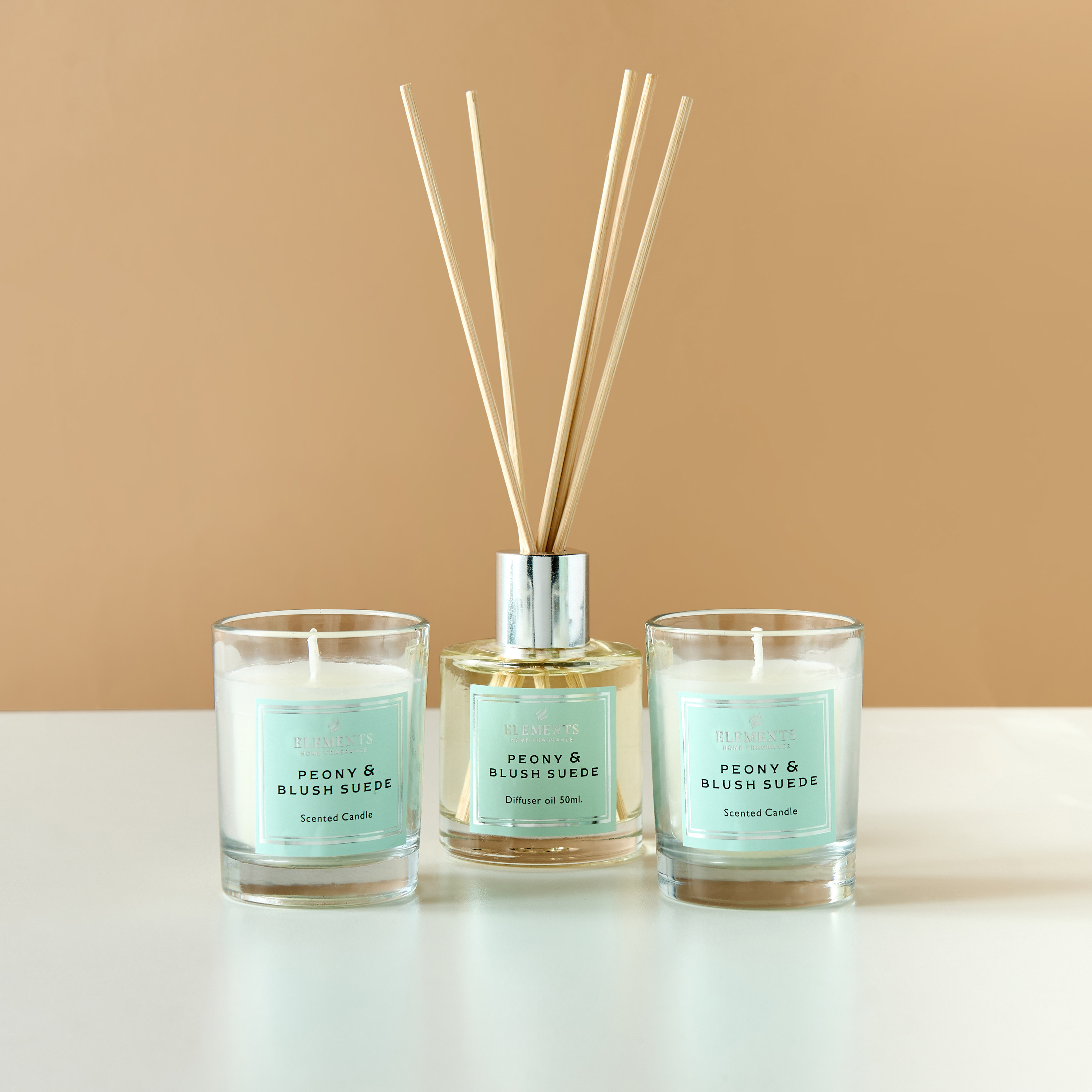 Elements Rose and Black Oud Reed Diffuser and Jar Candle Gift Set-household-homefragrance-fragrancegiftset-image-2