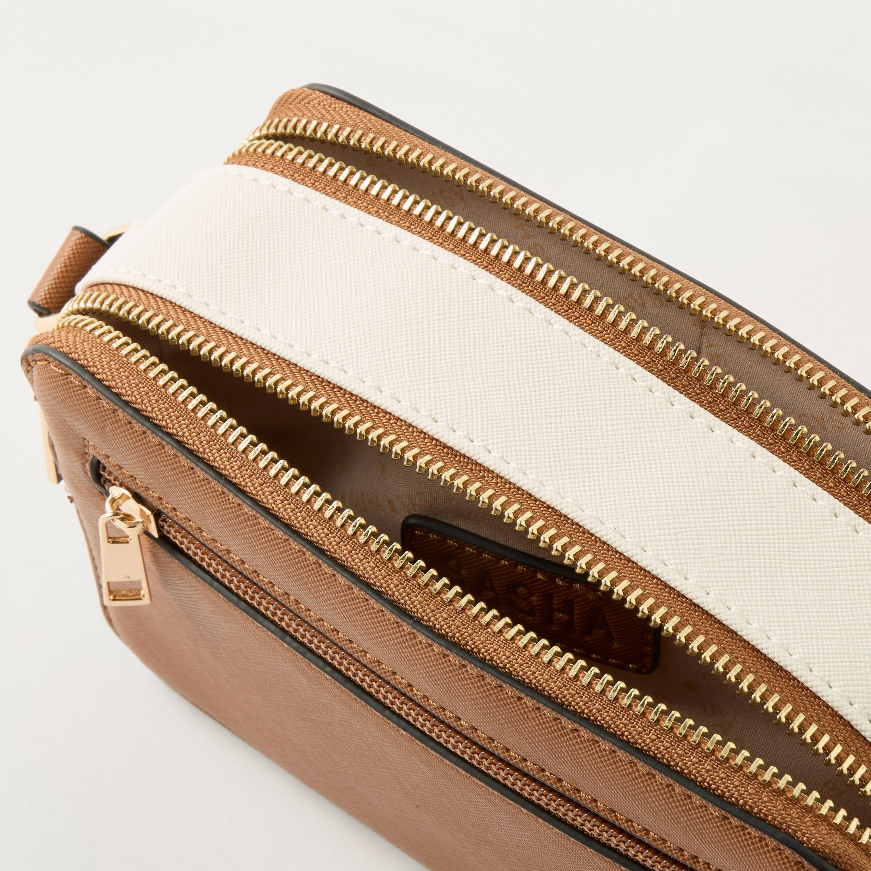 شنطة كروس بودي بقوالب ملونة وسحاب إغلاق من ساشا-women-bagsandwallets-handbags-image-6