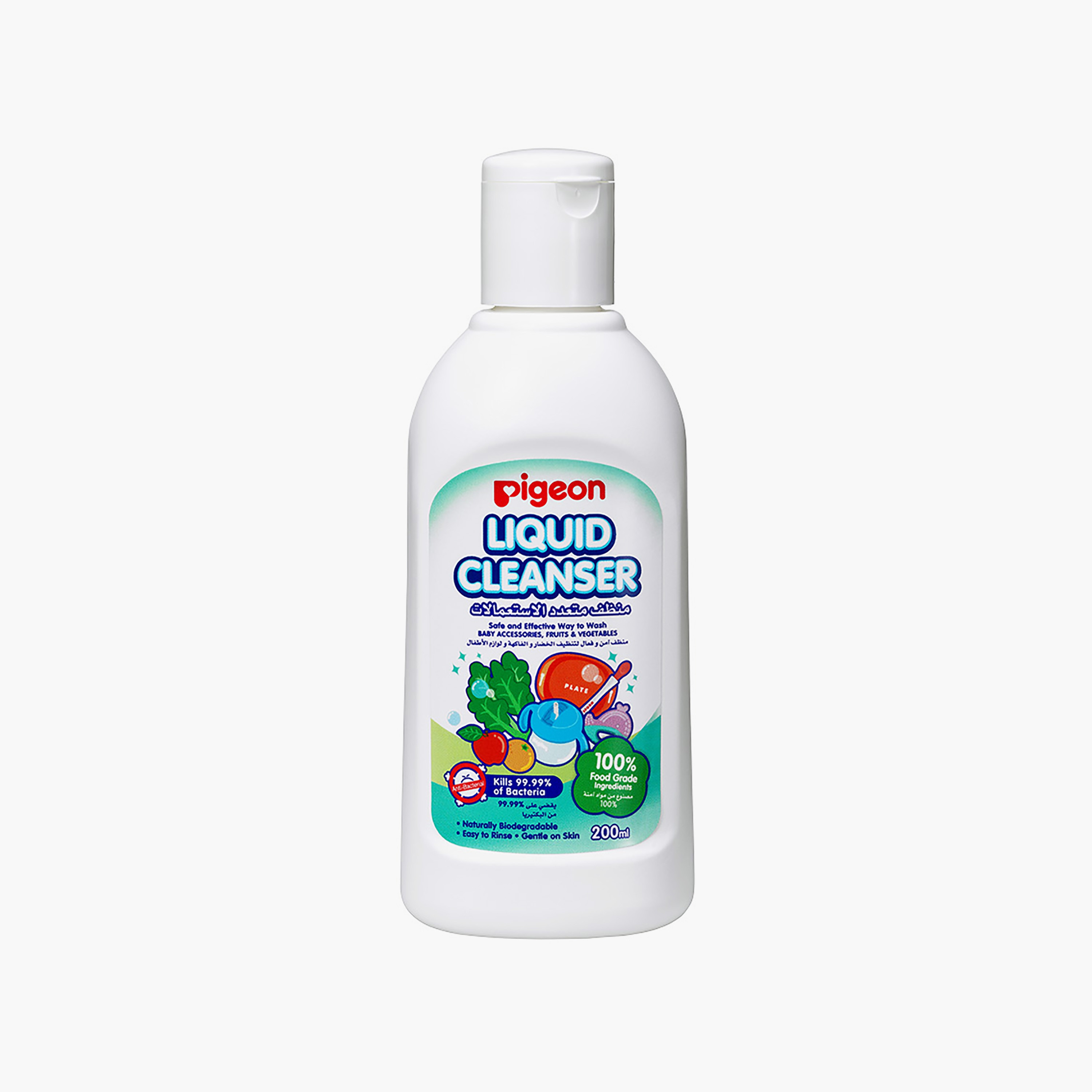 Pigeon Liquid Cleanser, 200 ml-baby-feeding-accessories-image-1