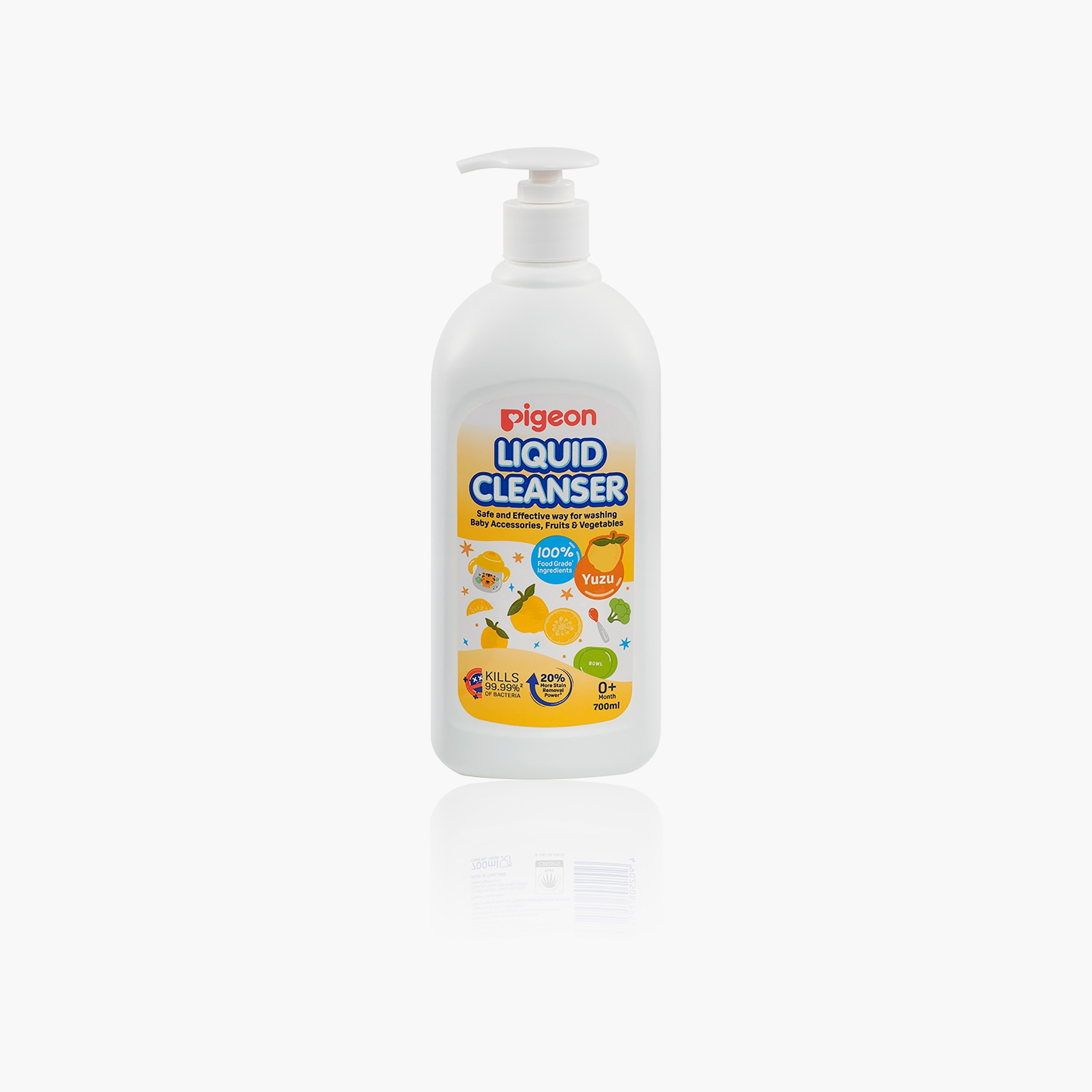 Pigeon Liquid Cleanser, Yuzu, 700 ml-baby-feeding-accessories-image-1