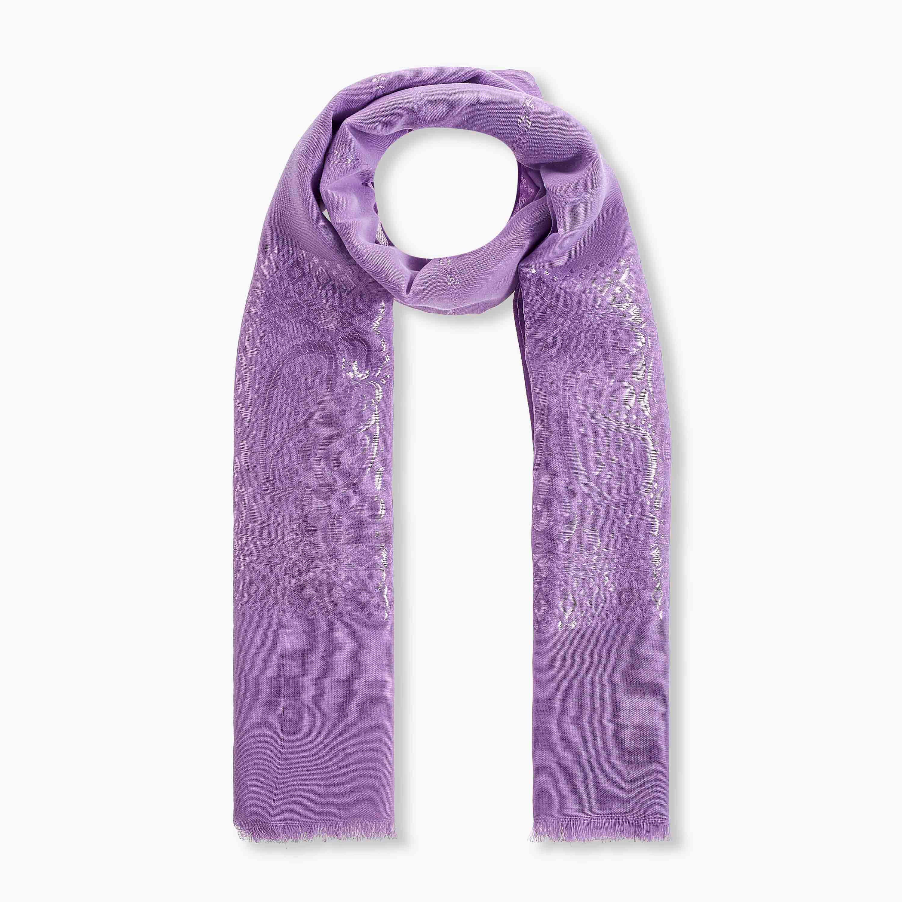 Zora Scarf Pashmina Paisley Design Multicolour-women-clothingaccessories-scarves-image-1