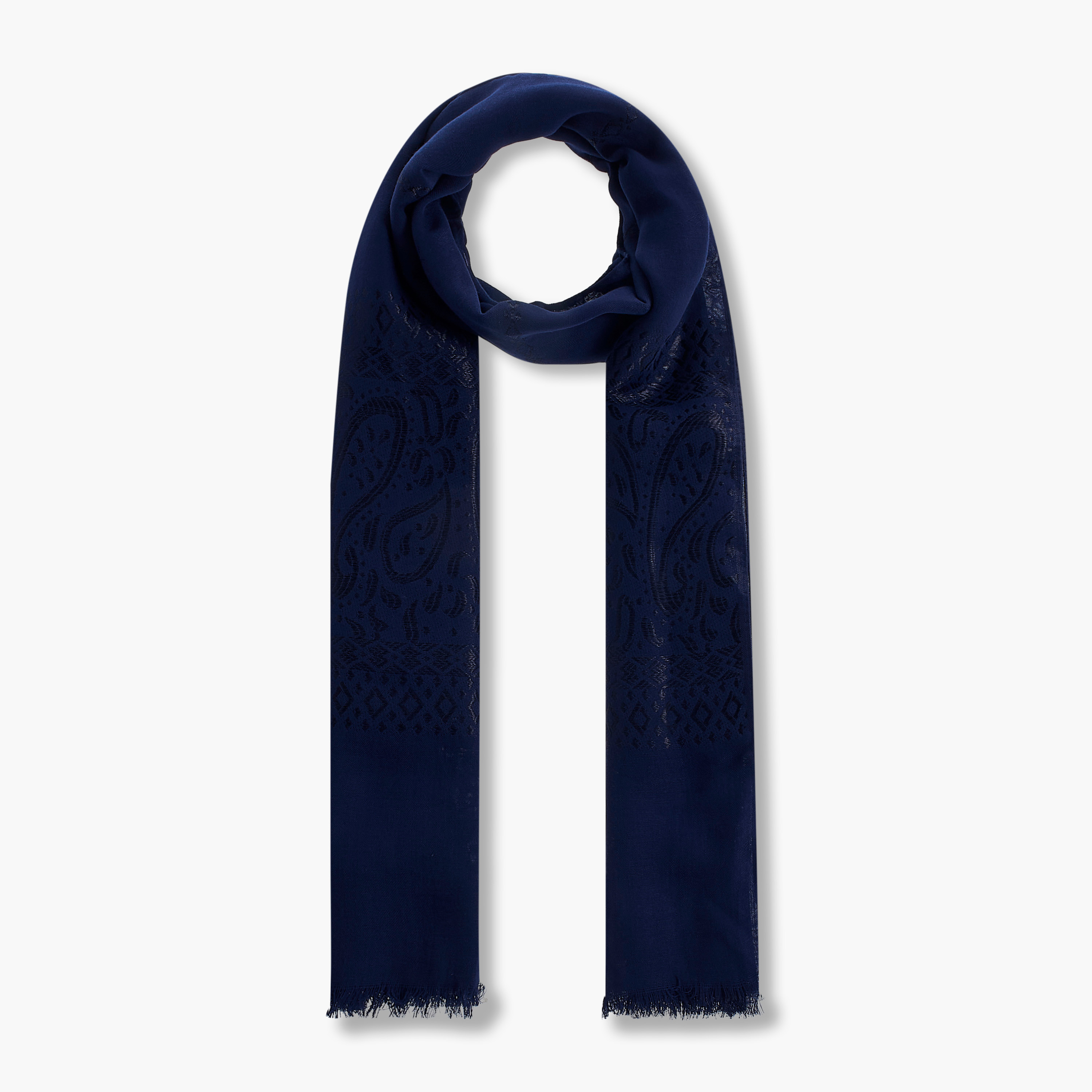 وشاح باشمينا متعدد الألوان بتصميم بيزلي من زورا-women-clothingaccessories-scarves-image-1