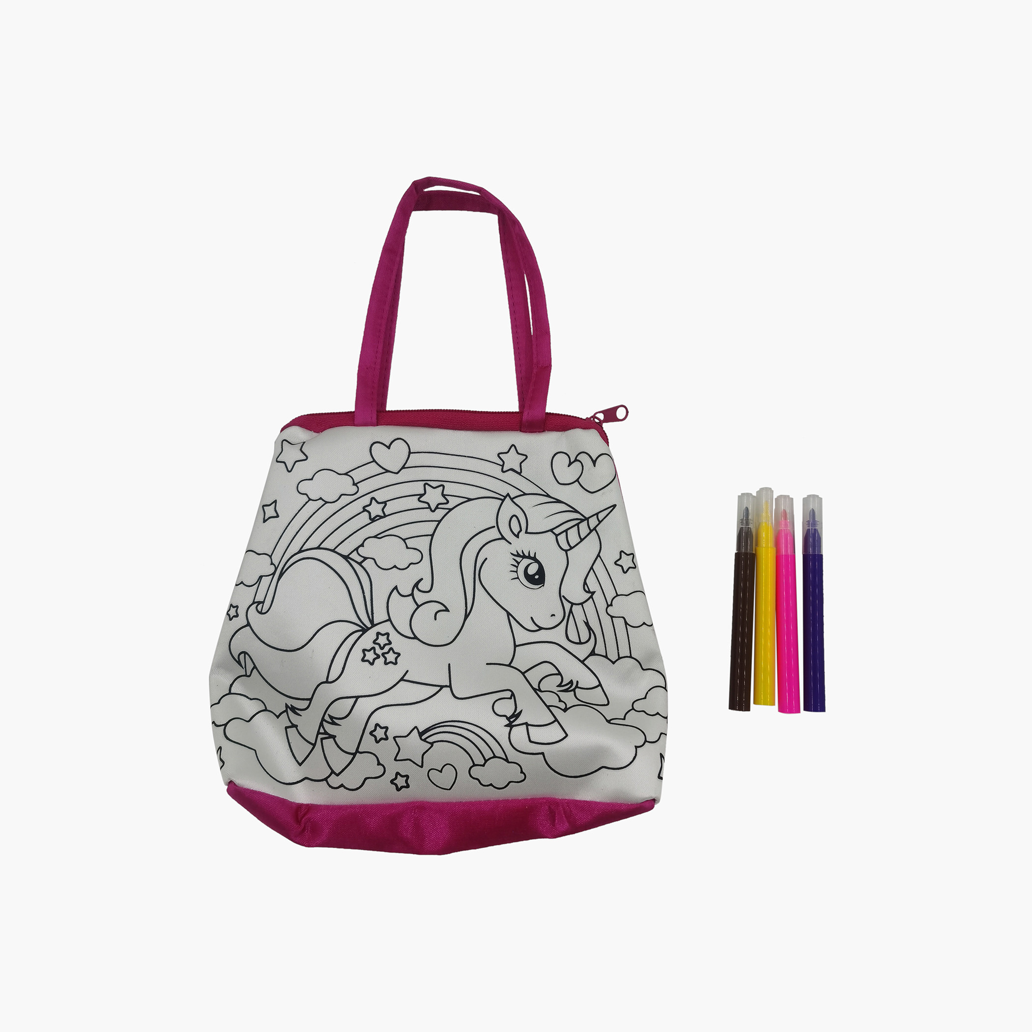 Gloo Color N Style Unicorn DIY Painting Bag-school-artsandcrafts-image-2
