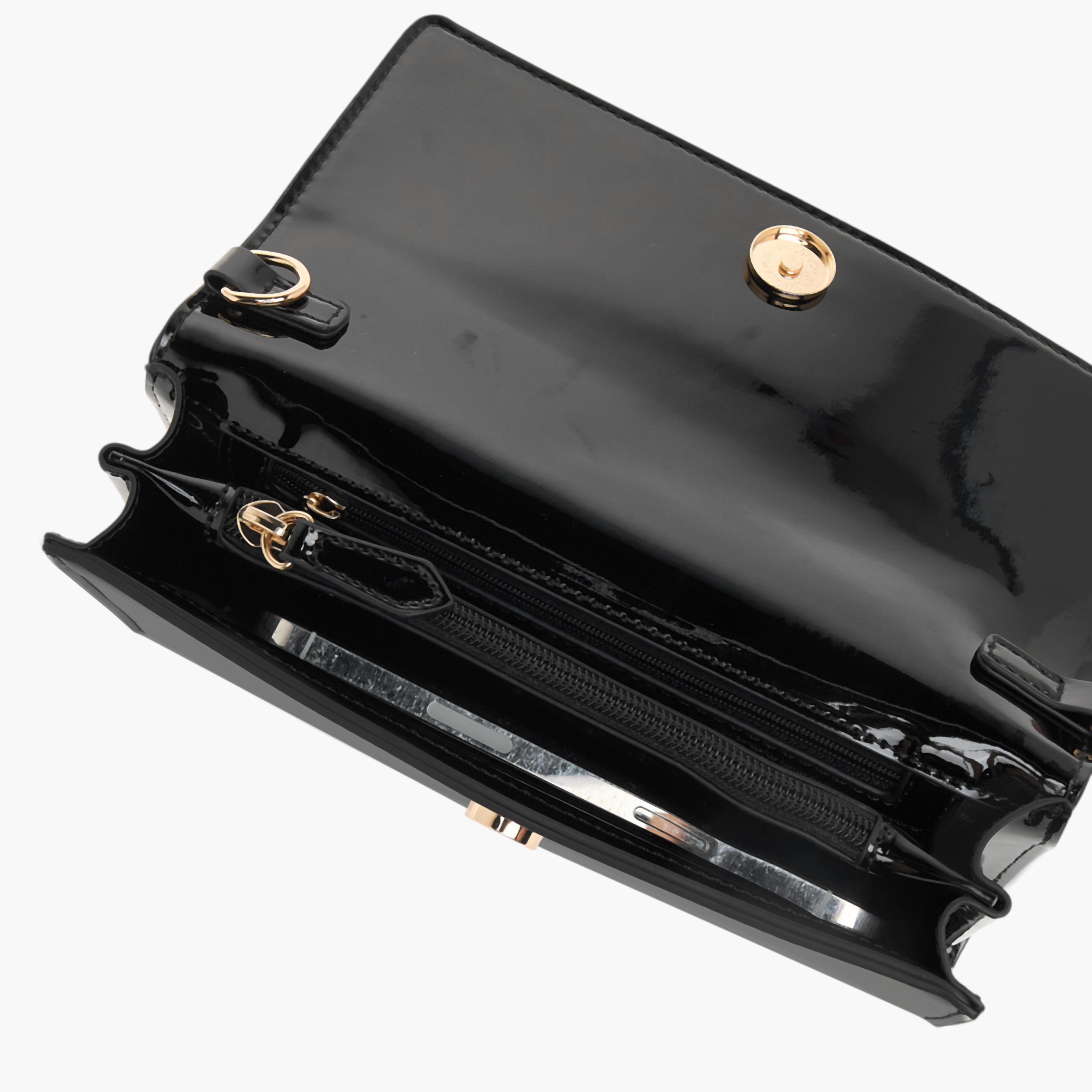 Celeste Solid Clutch with Detachable Chain Strap and Flap Closure-women-bagsandwallets-wallets-image-21