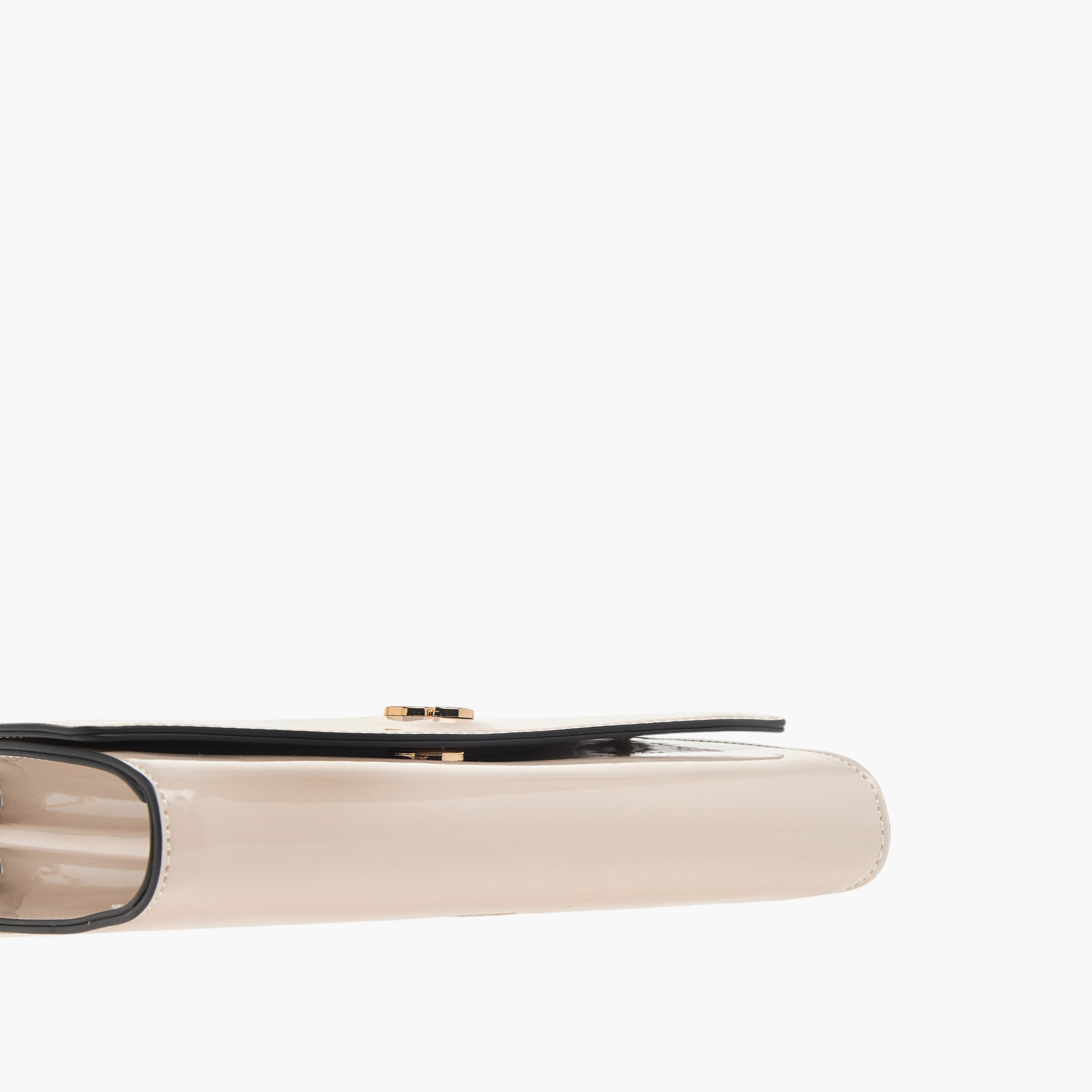 Celeste Solid Clutch with Detachable Chain Strap and Flap Closure-women-bagsandwallets-wallets-image-6