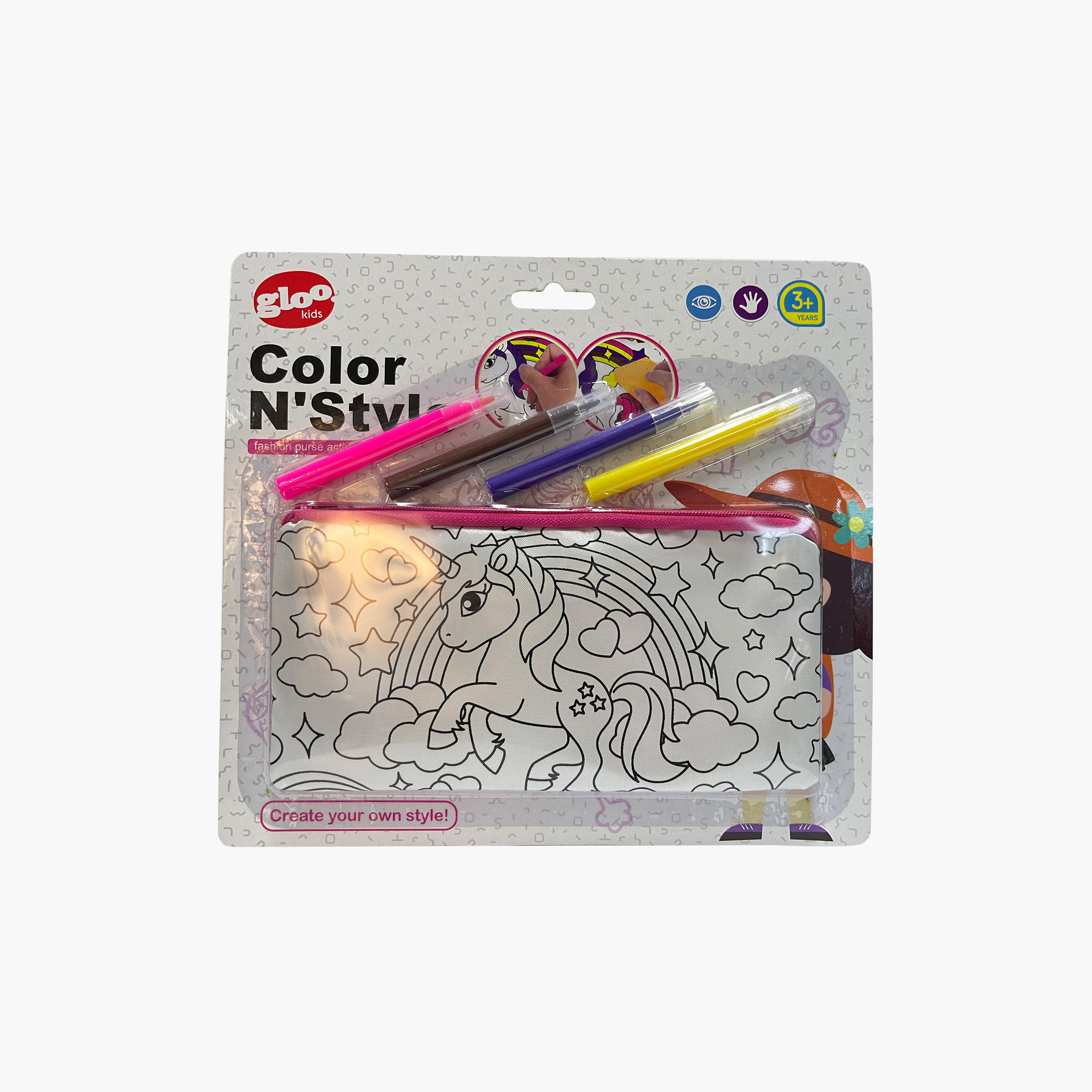 Gloo Unicorn DIY Painting Bag-school-artsandcrafts-image-1
