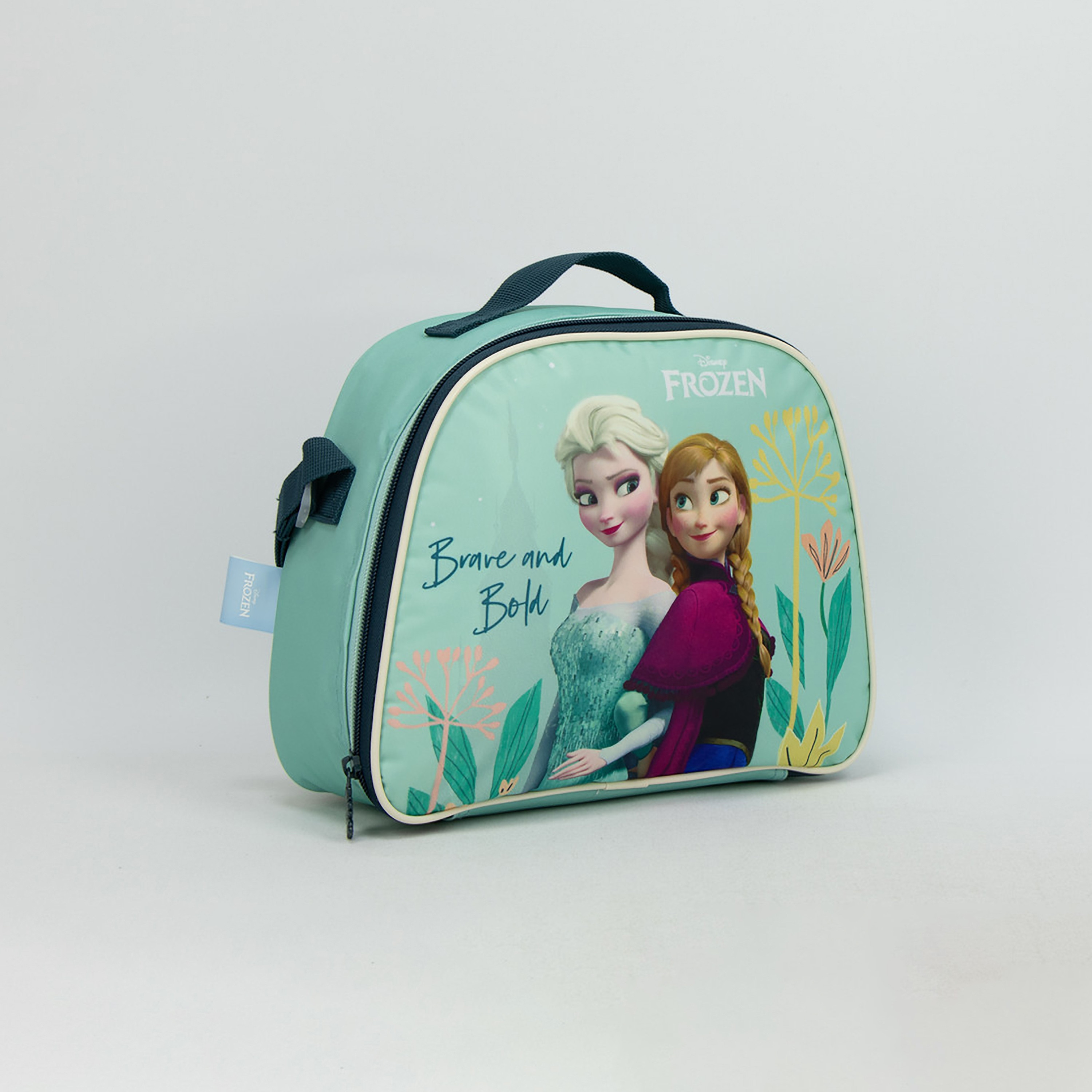 Disney Frozen Printed Insulated Lunch Bag - Green-school-lunchessentials-lunchbags-image-2