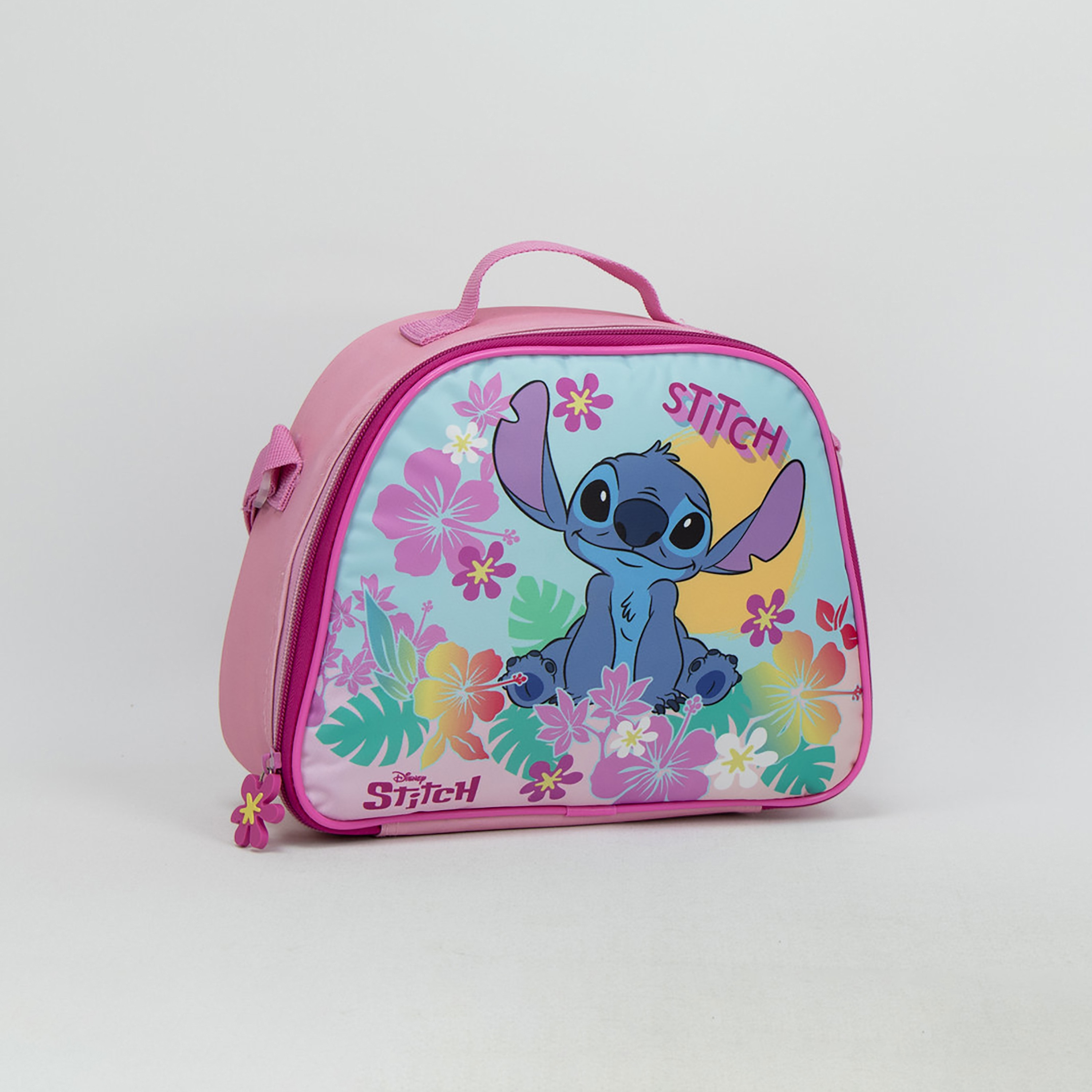حقيبة غداء معزولة بطبعة ستيتش من ديزني - وردي-school-lunchessentials-lunchbags-image-2