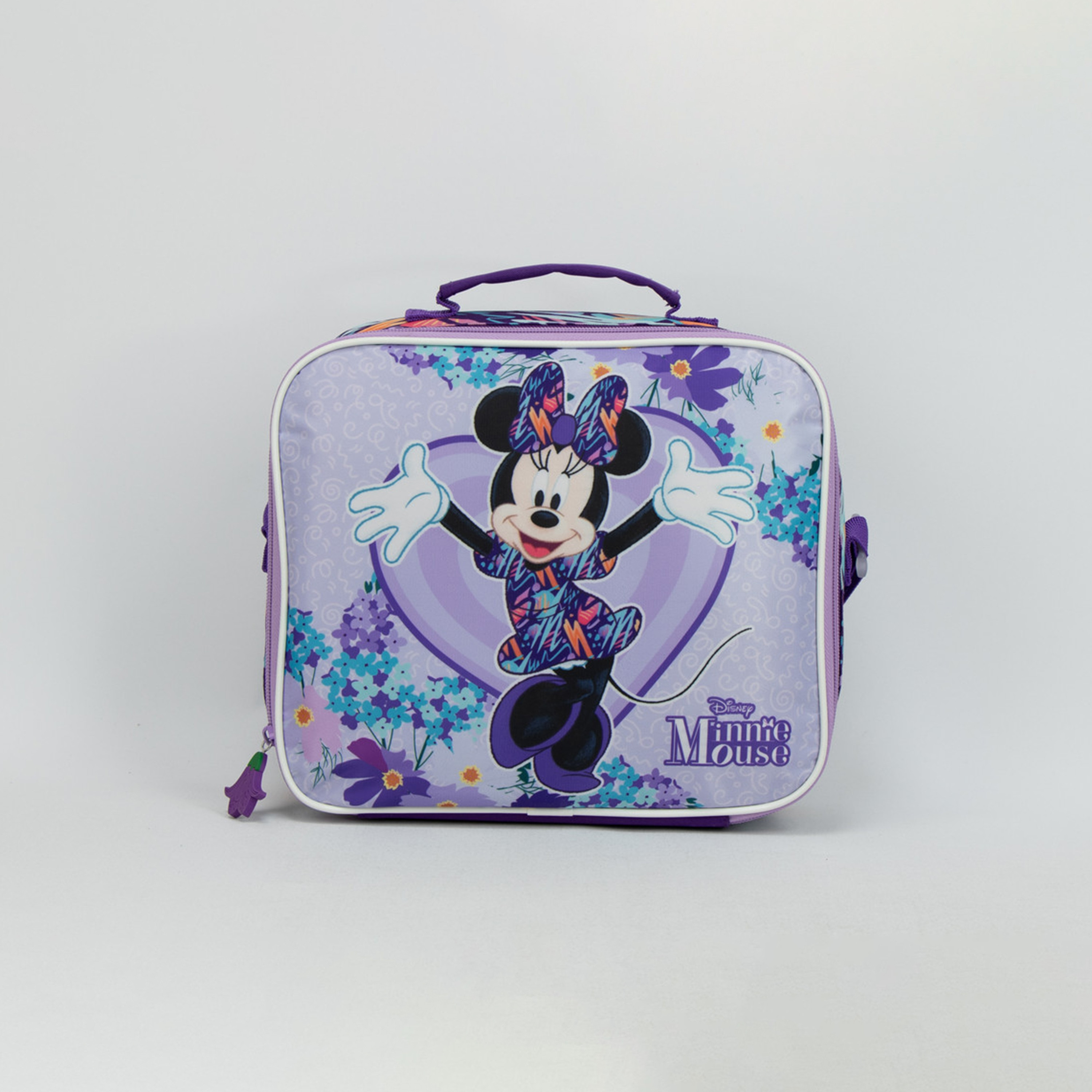 حقيبة غداء معزولة بطبعة ميني من ديزني - أرجواني-school-lunchessentials-lunchbags-image-1