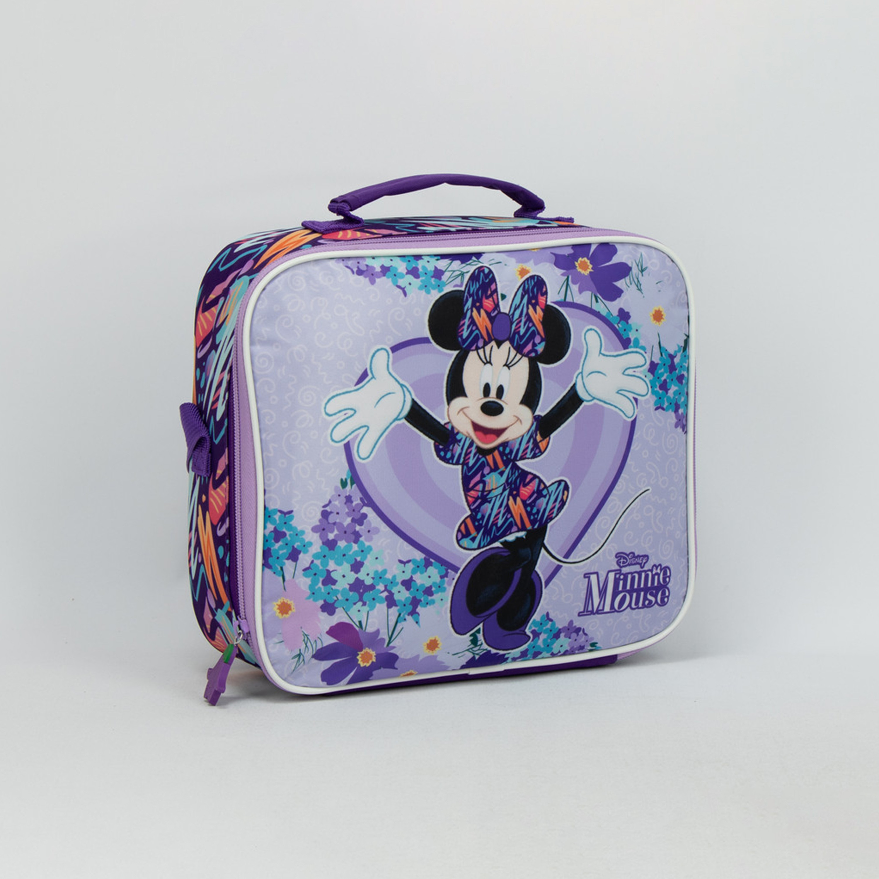 حقيبة غداء معزولة بطبعة ميني من ديزني - أرجواني-school-lunchessentials-lunchbags-image-2