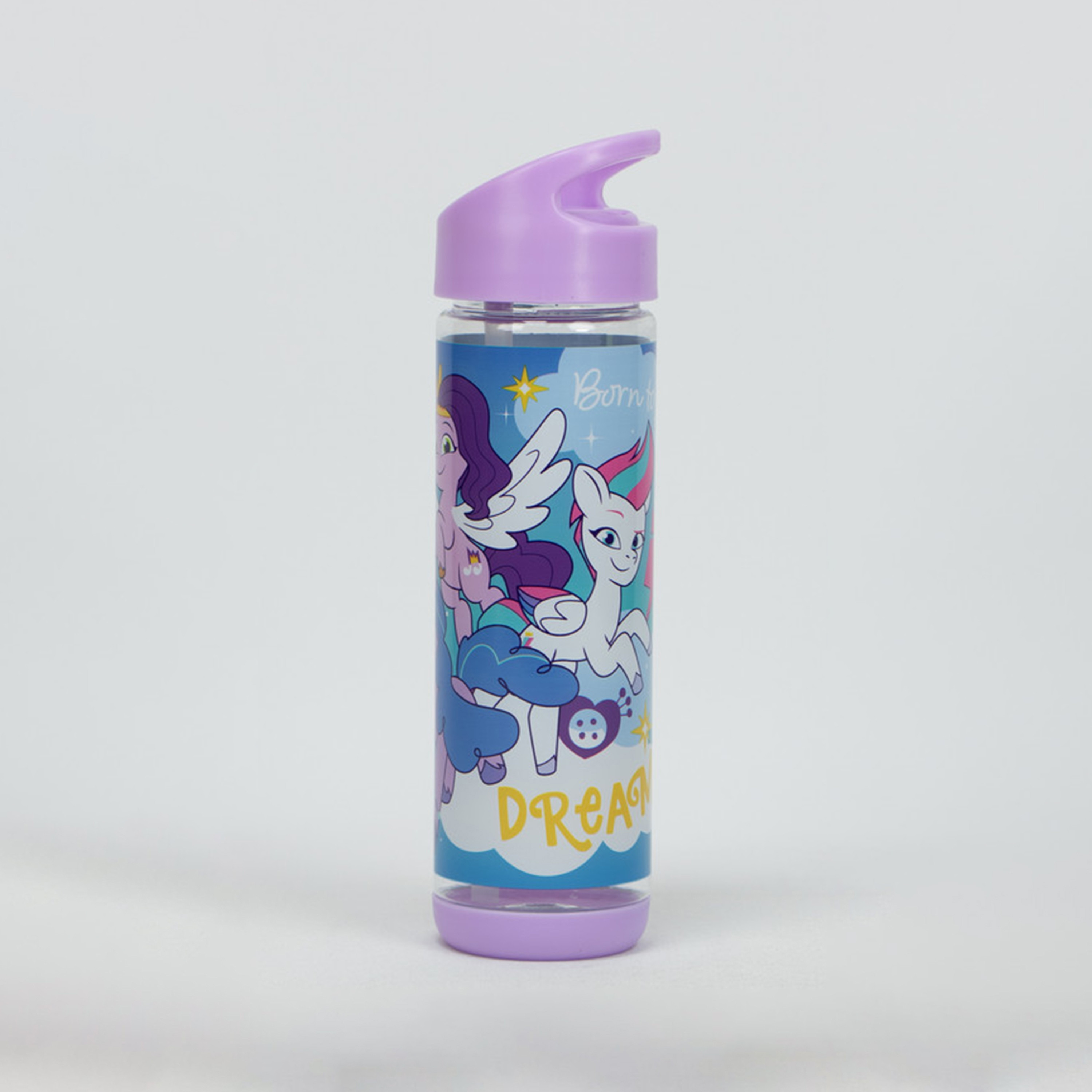 My Little Pony Printed BPA Free Tritan Insulated Water Bottle - Purple - 500 ml-school-waterbottles-image-2