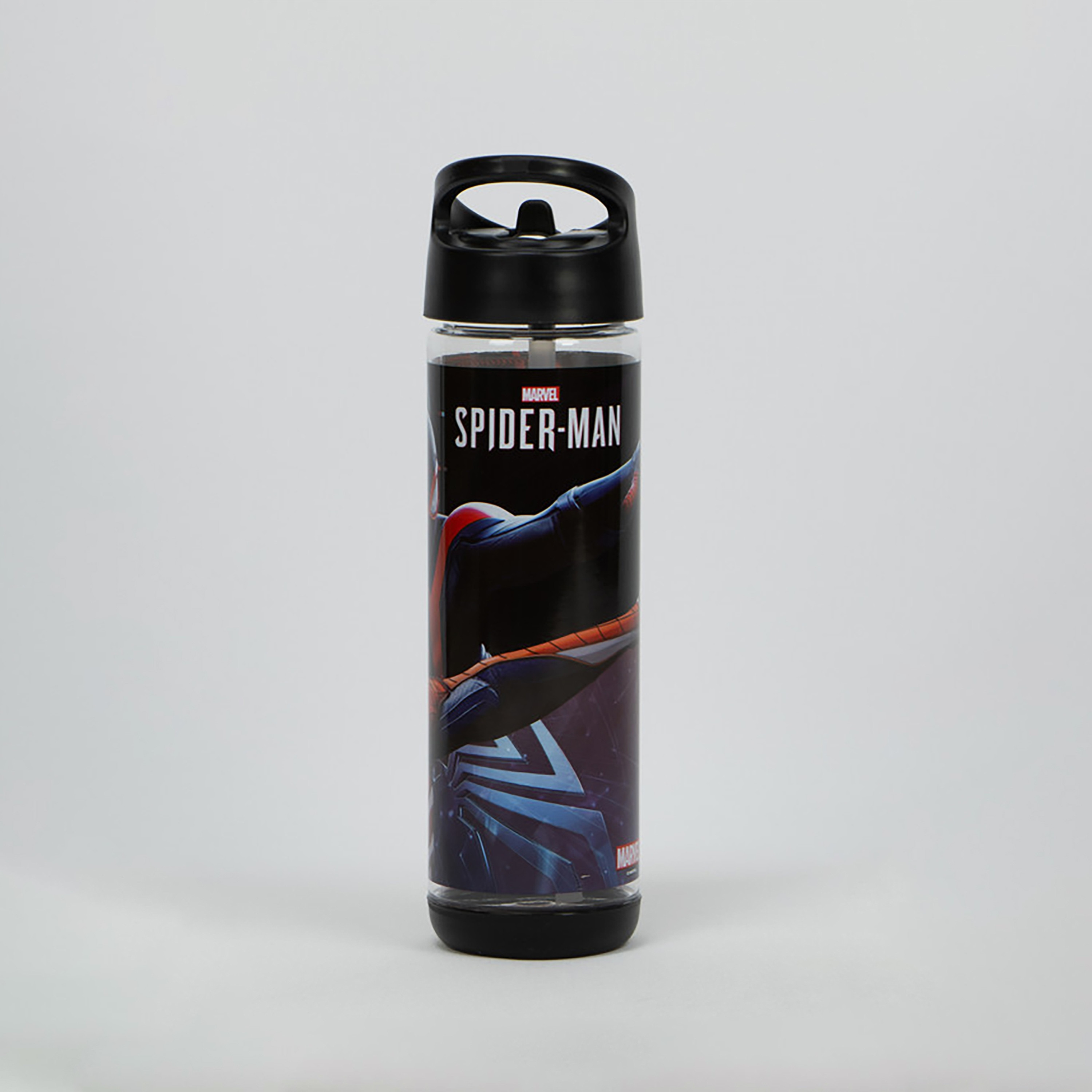 Spiderman Printed BPA Free Tritan Insulated Water Bottle - Black - 500 ml-school-waterbottles-image-3