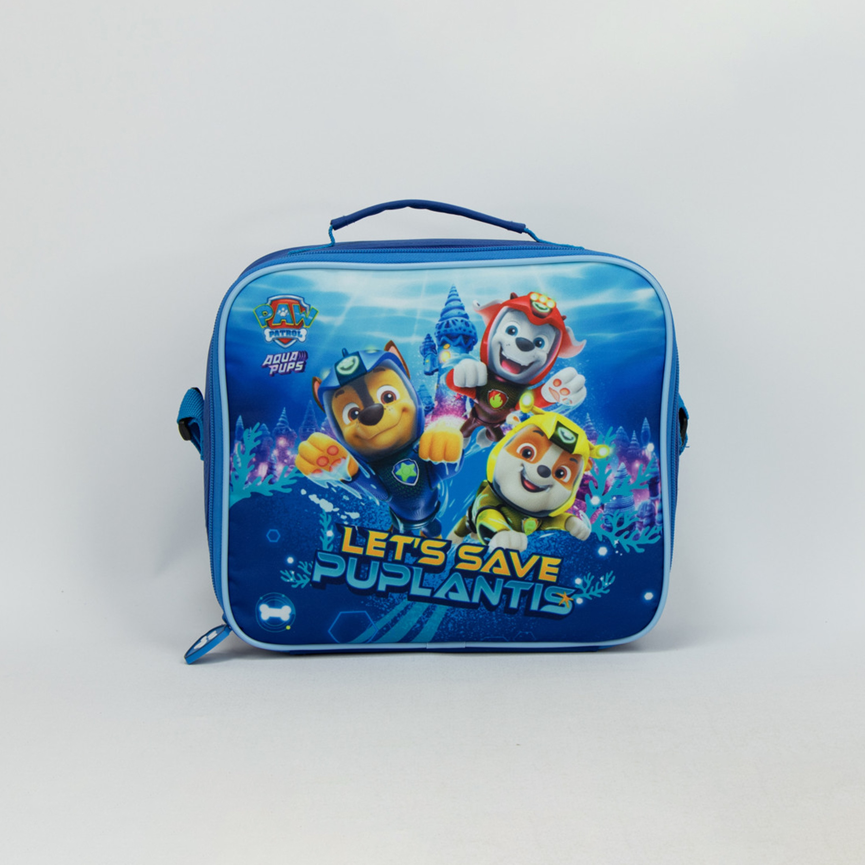 Paw Patrol Printed Insulated Lunch Bag - Blue-school-lunchessentials-lunchbags-image-1