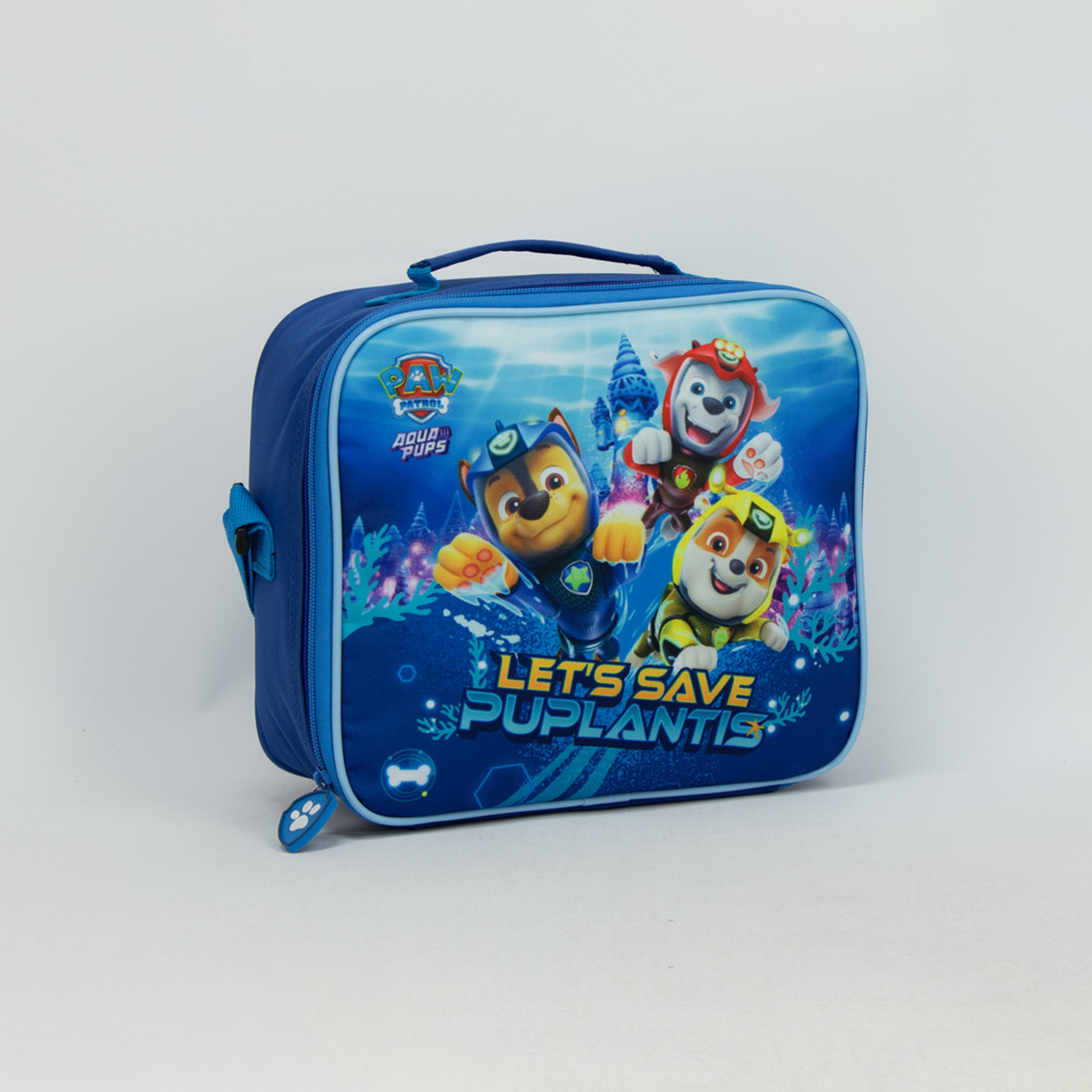Paw Patrol Printed Insulated Lunch Bag - Blue-school-lunchessentials-lunchbags-image-2