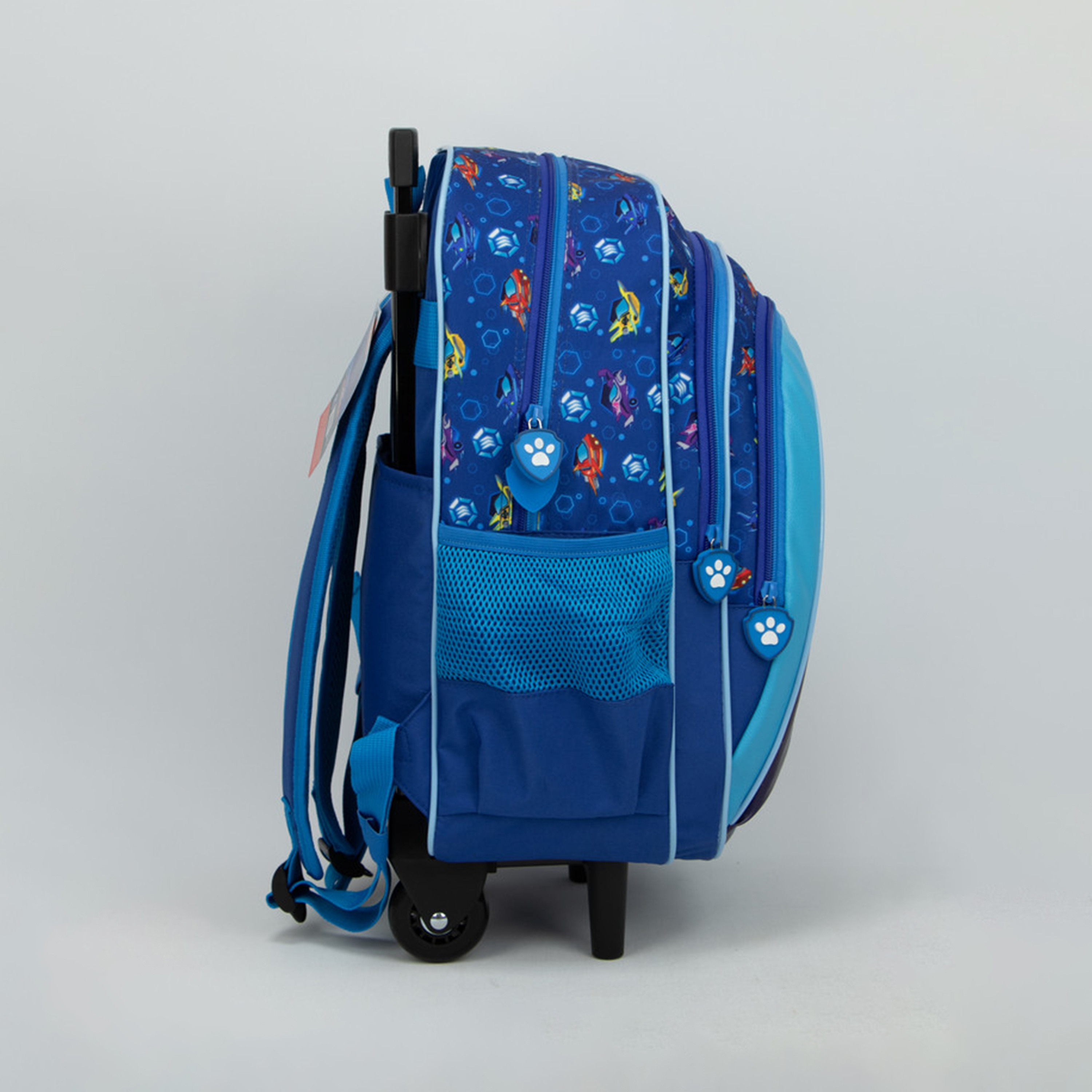 Paw Patrol Printed Trolley Backpack - Blue - 16 Inch-school-bagsandbackpacks-trolleybags-image-3