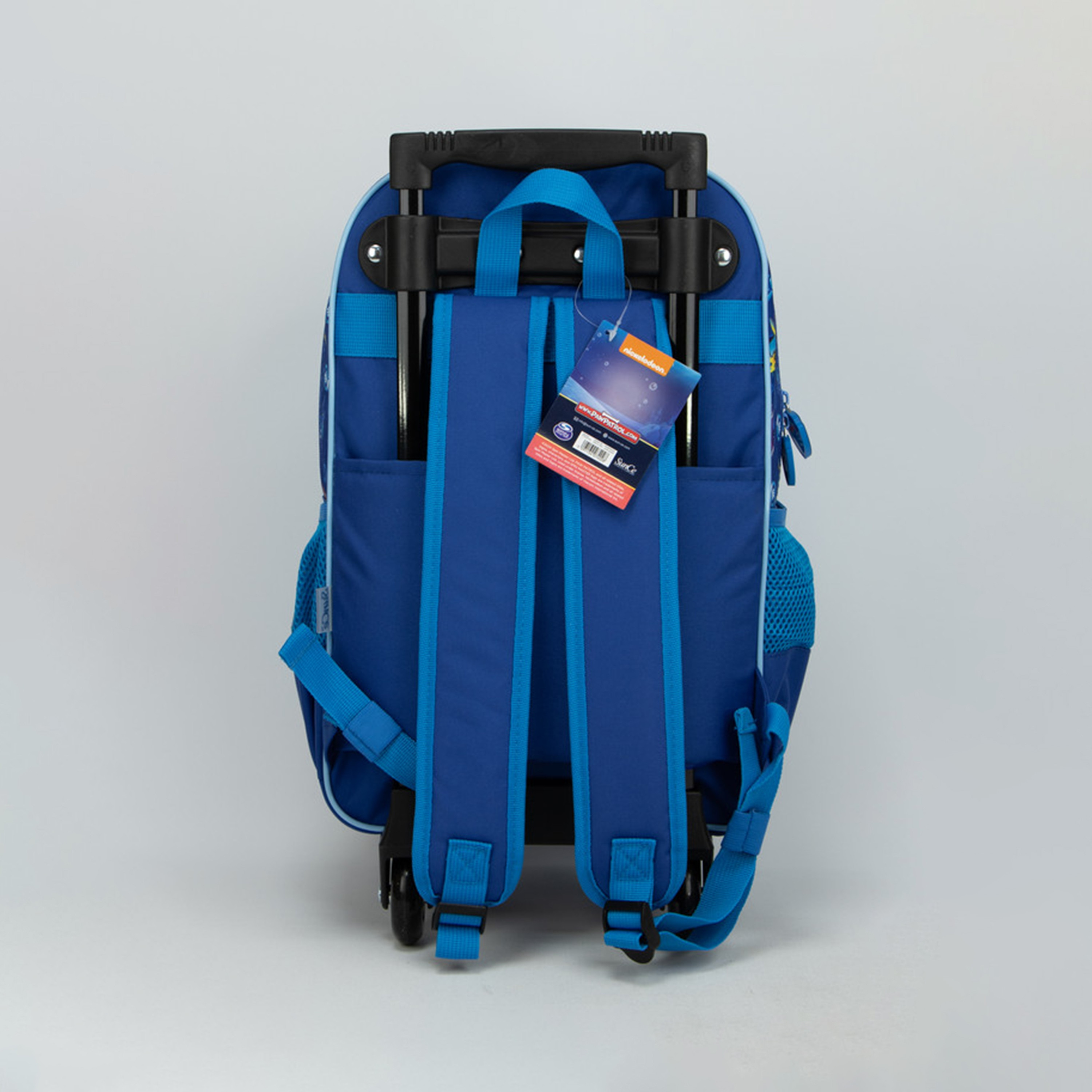 Paw Patrol Printed Trolley Backpack - Blue - 16 Inch-school-bagsandbackpacks-trolleybags-image-4