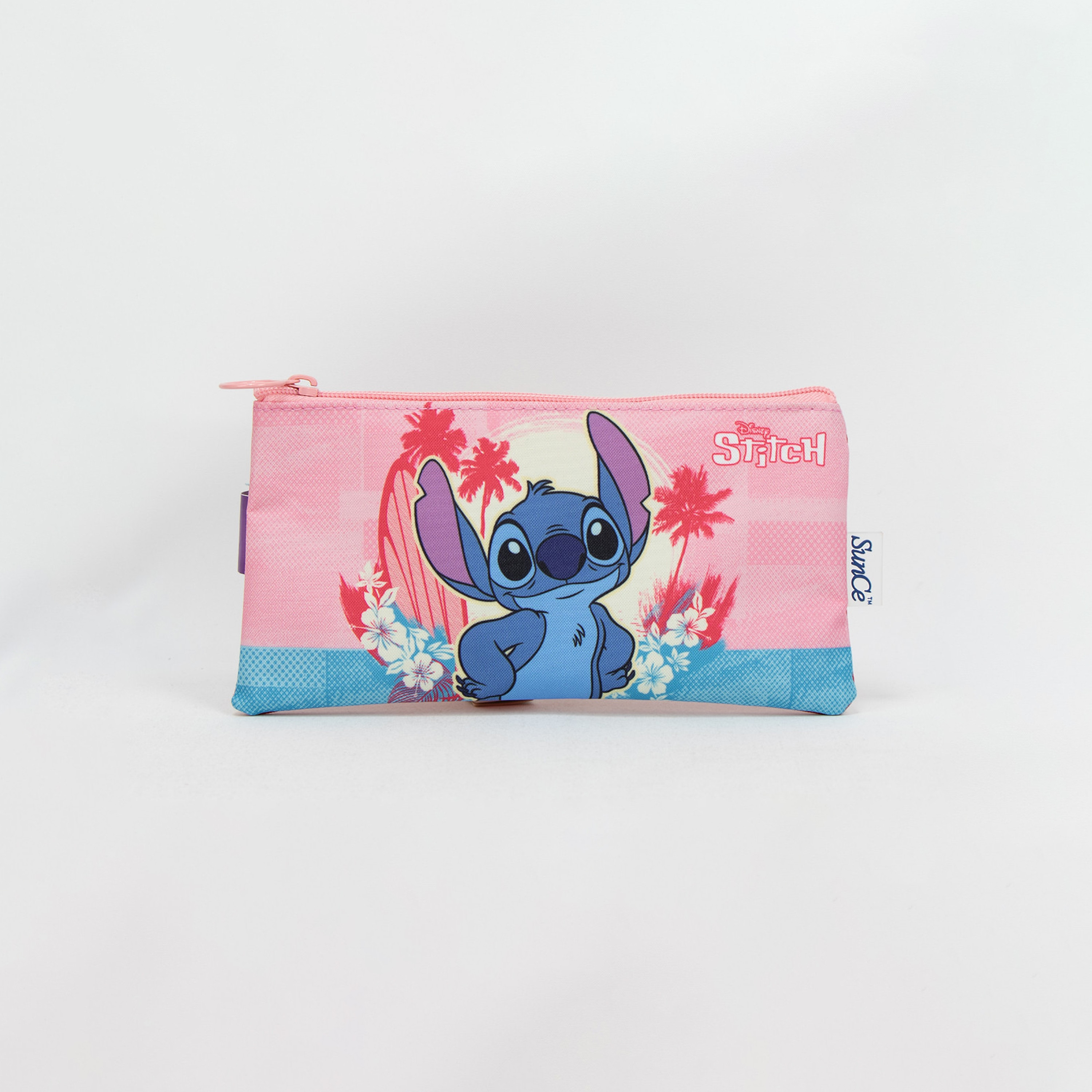 Disney Stitch Printed 5-In-1 Trolley Backpack Set - Red - 16 Inch-school-stationery-sets-image-4