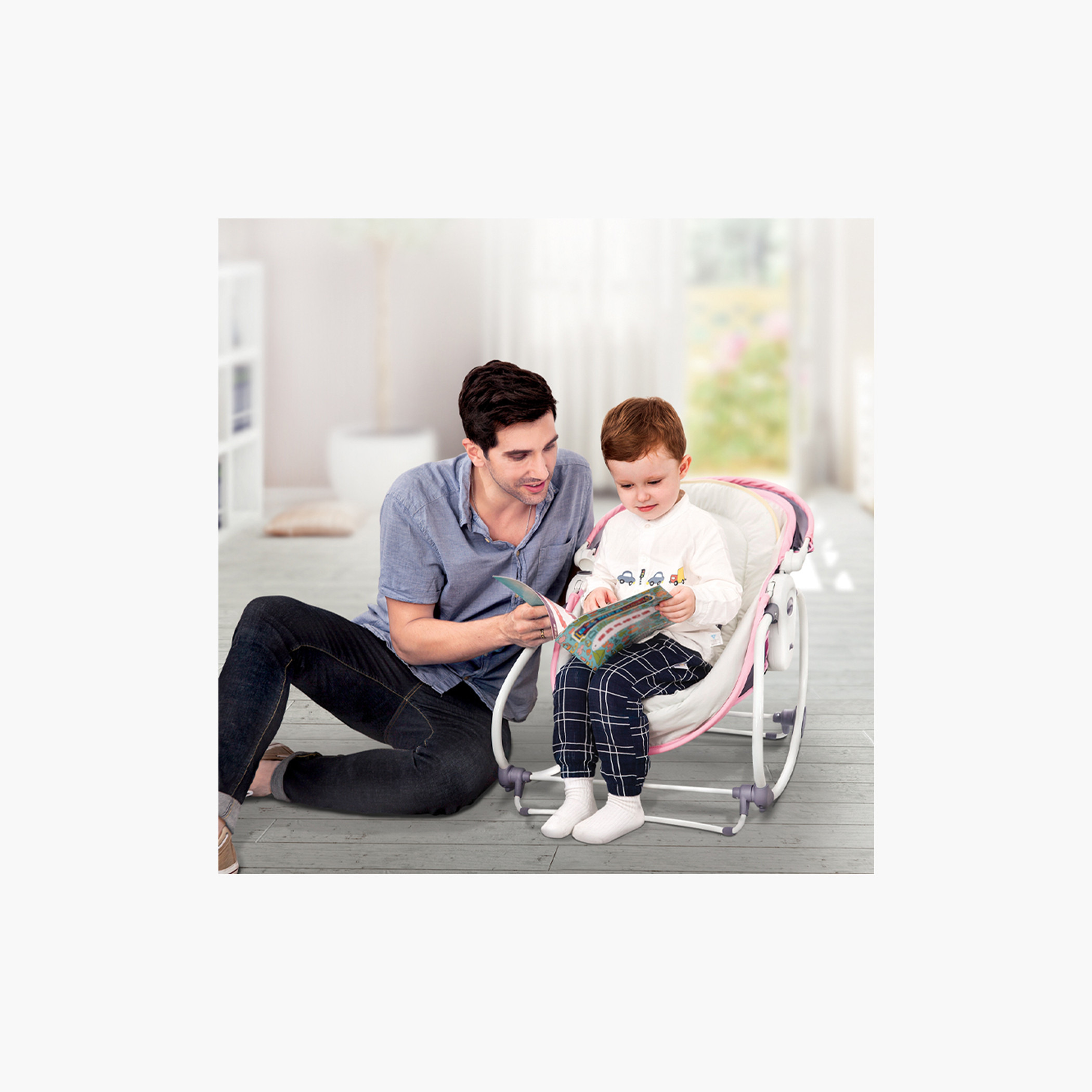 Mastela Lunar 5-in-1 Baby Rocker-baby-infantactivity-rockers-image-2