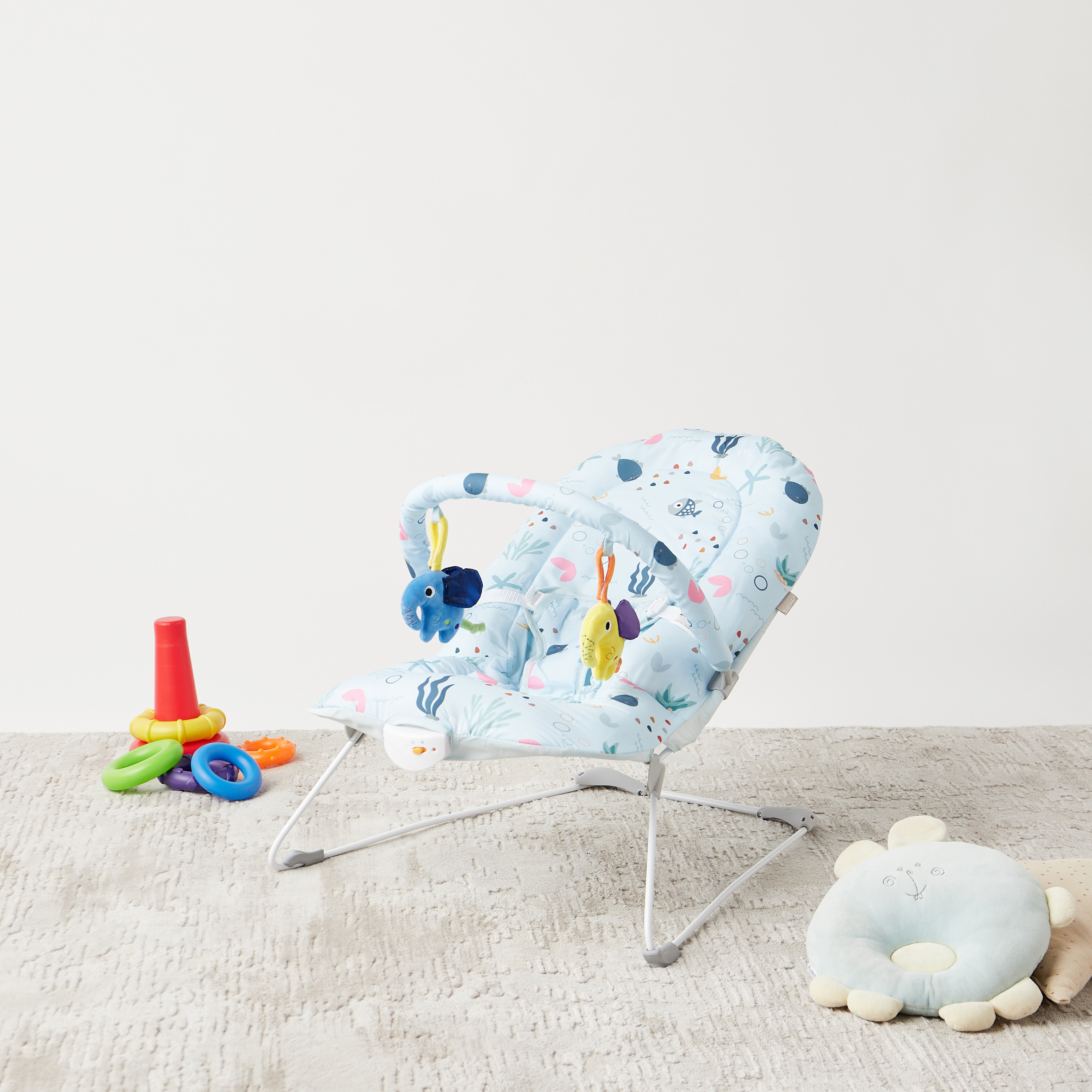 Buy Juniors Pluma Printed Baby Bouncer Online Mothercare Bahrain