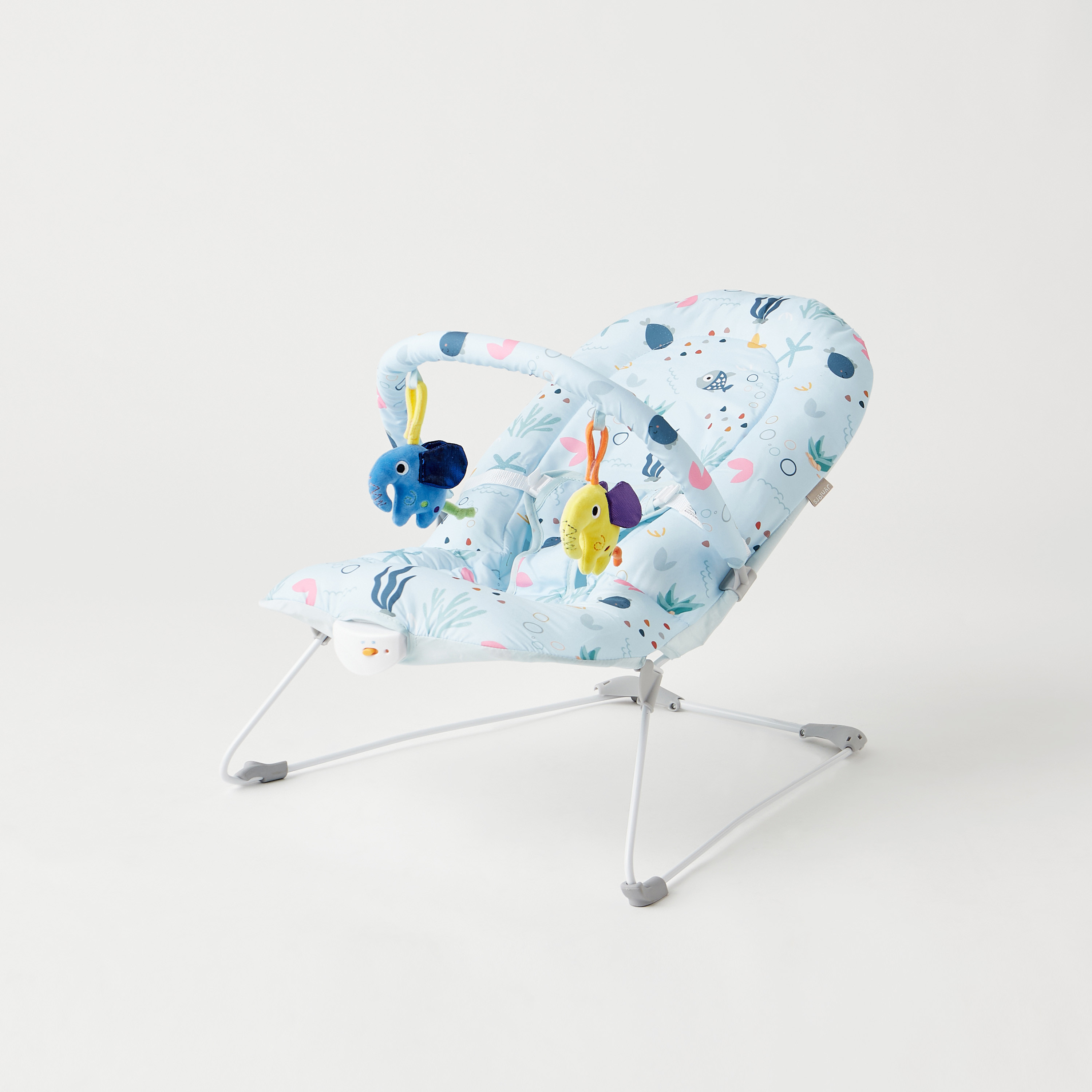 Juniors Pluma Printed Baby Bouncer-baby-infantactivity-bouncers-image-2